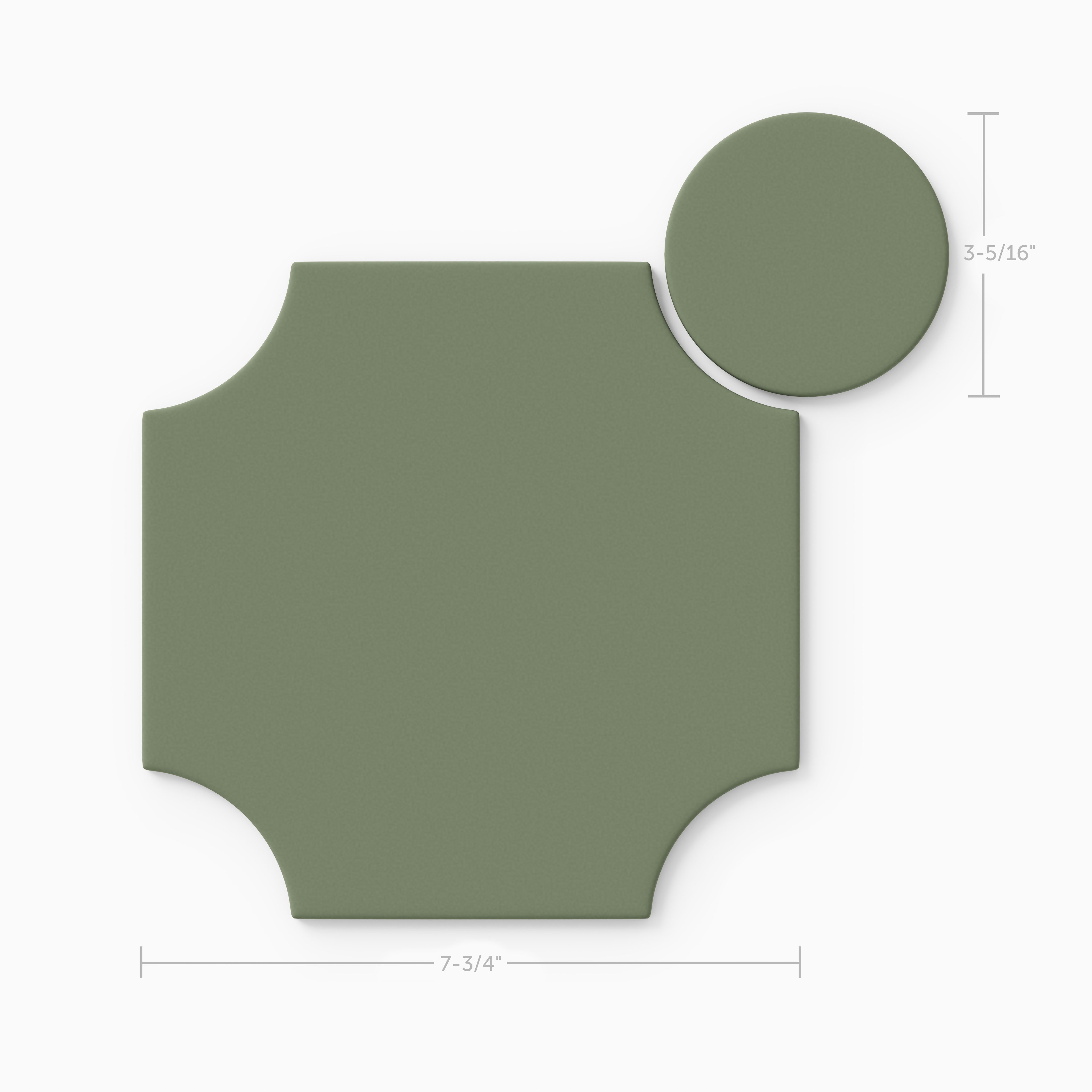 Portico Original Ceramic Tile in Peabody Matte