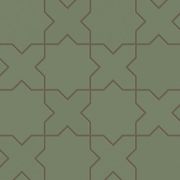 Star & Cross Original Ceramic Tile in Peabody Matte
