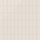 2x4 Straight Set Sheeted Natural Press Ceramic Mosaic Tile in Pearl Gloss