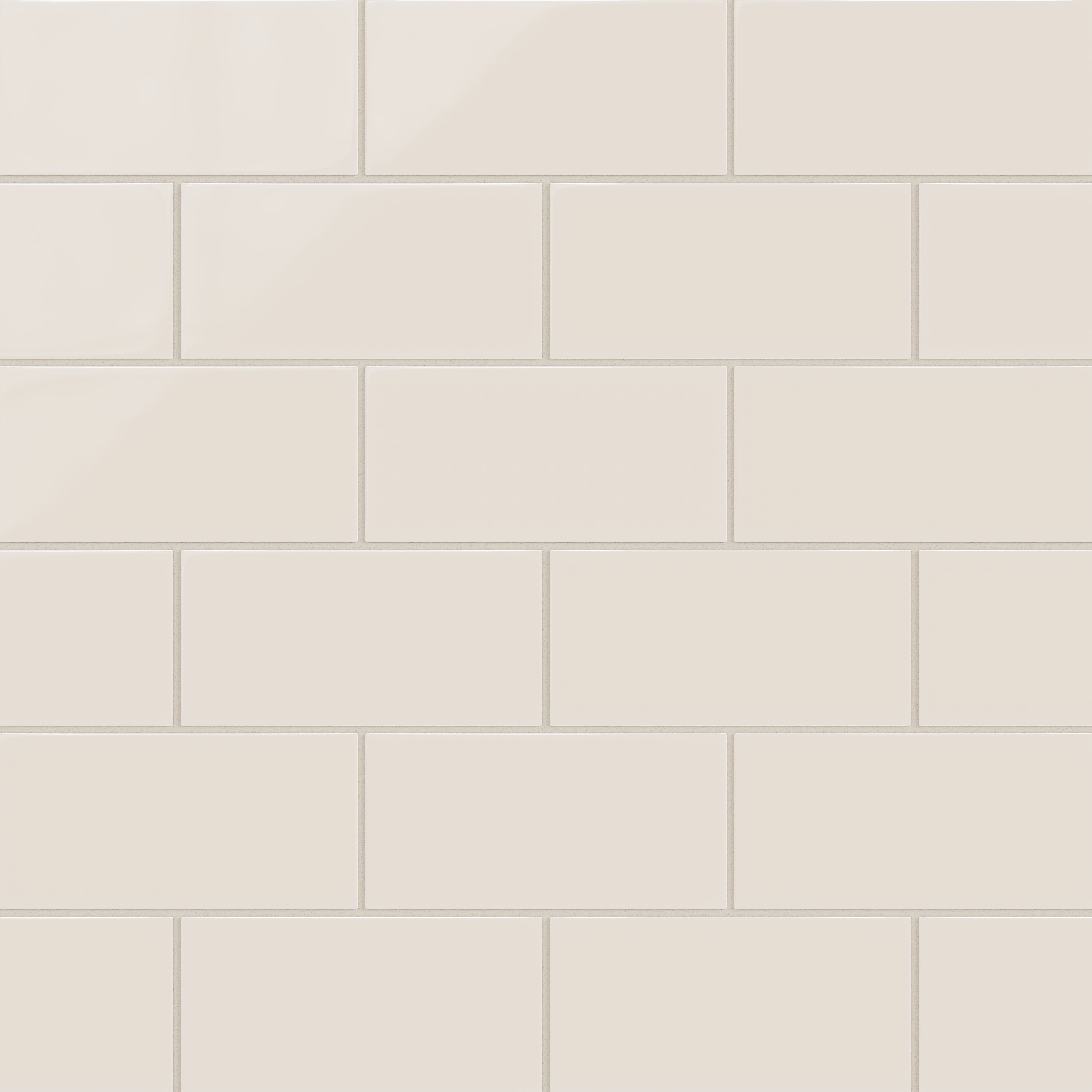 4x8 Natural Press Ceramic Tile in Pearl Gloss