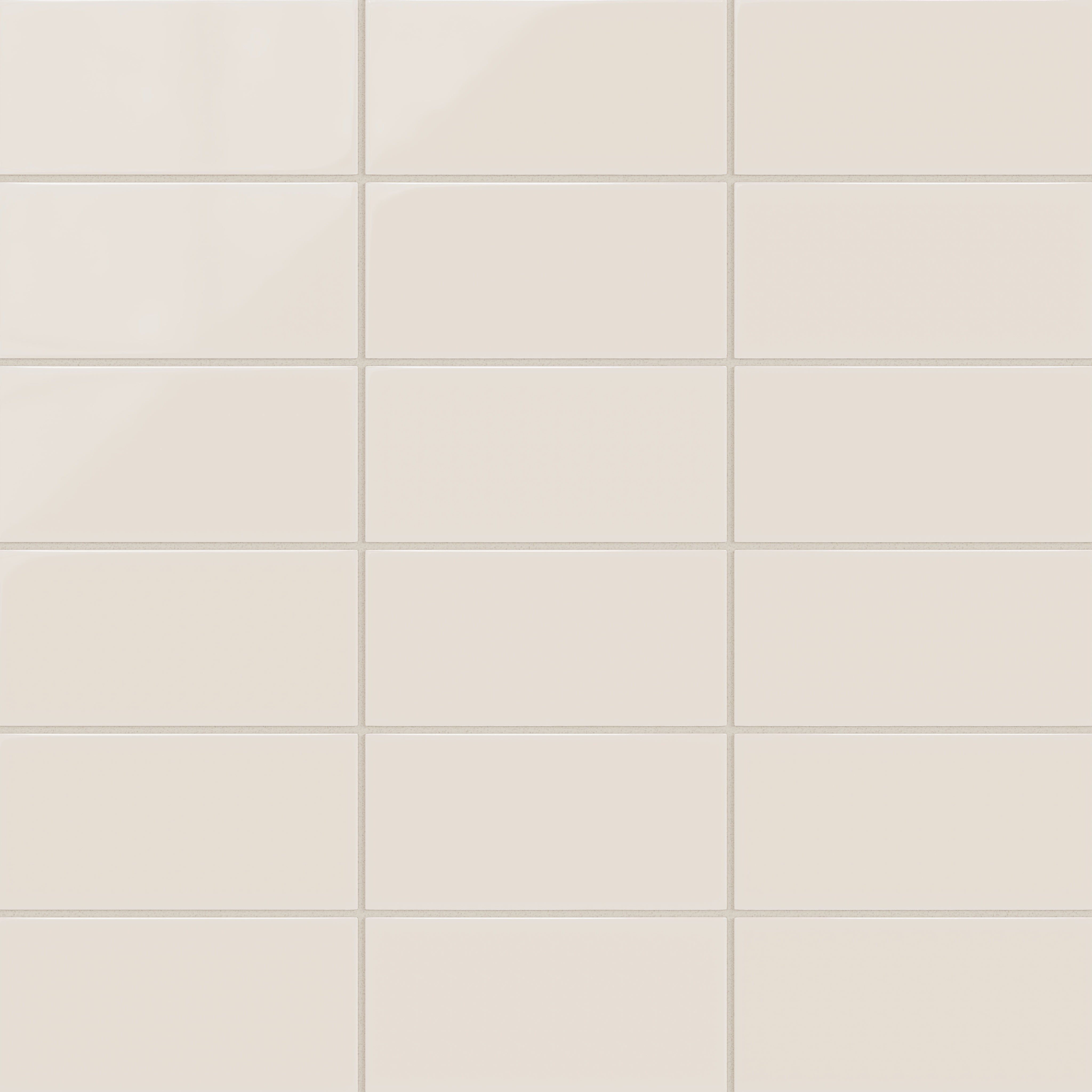 4x8 Natural Press Ceramic Tile in Pearl Gloss