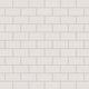 2x4 Half Offset Sheeted Natural Press Ceramic Mosaic Tile in Pearl Matte