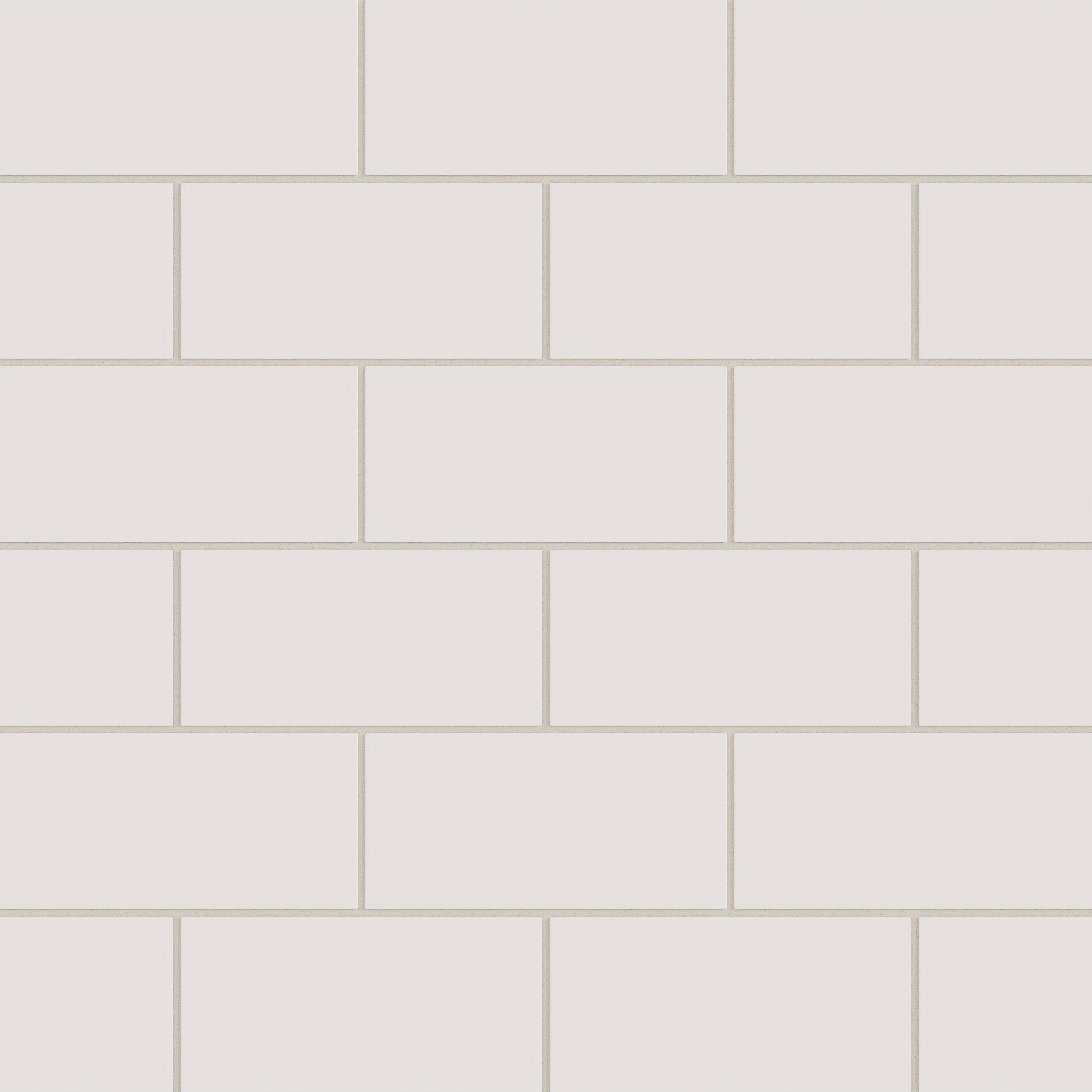 4x8 Natural Press Ceramic Tile in Pearl Matte