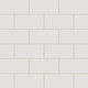 4x8 Natural Press Ceramic Tile in Pearl Matte