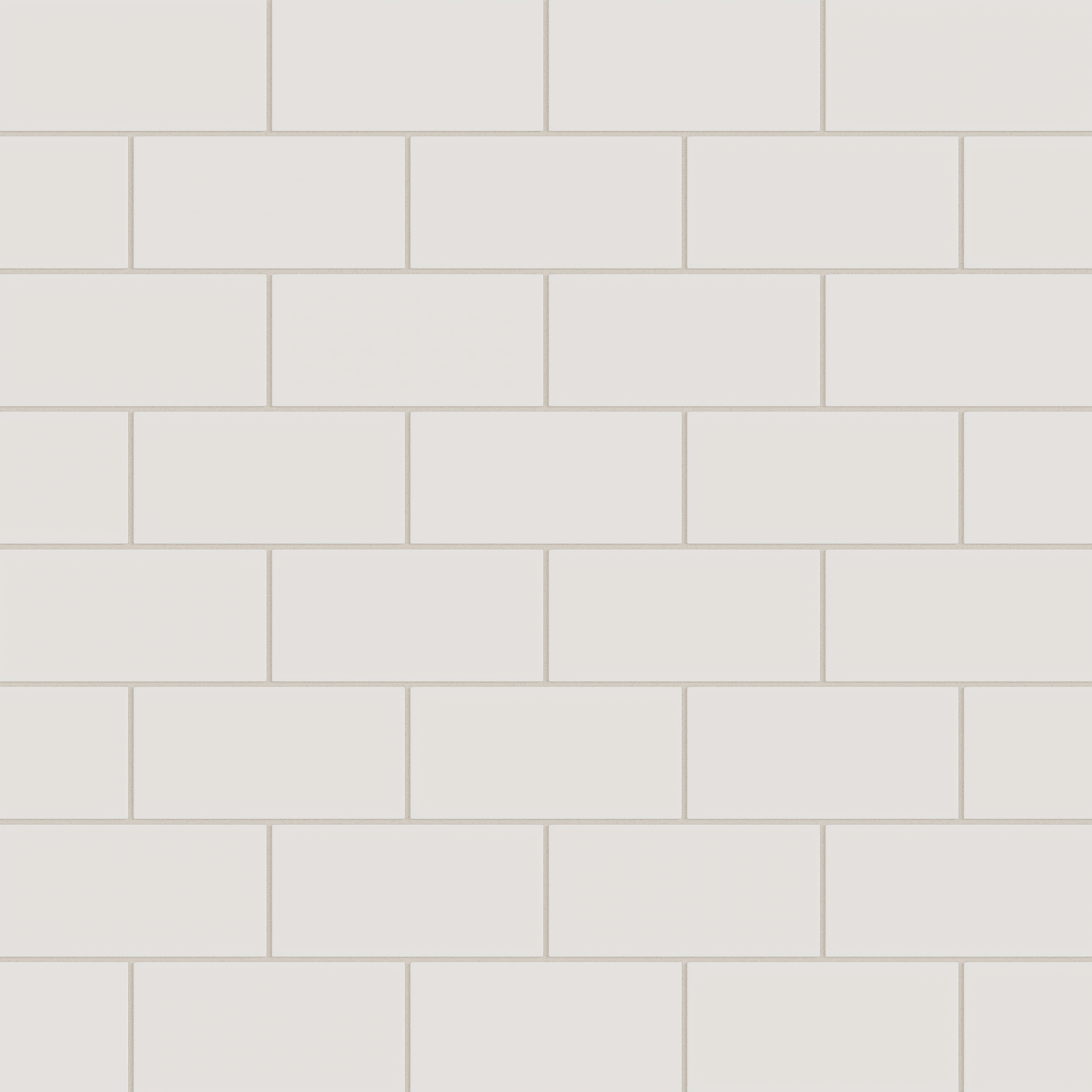 4x8 Natural Press Ceramic Tile in Pearl Matte