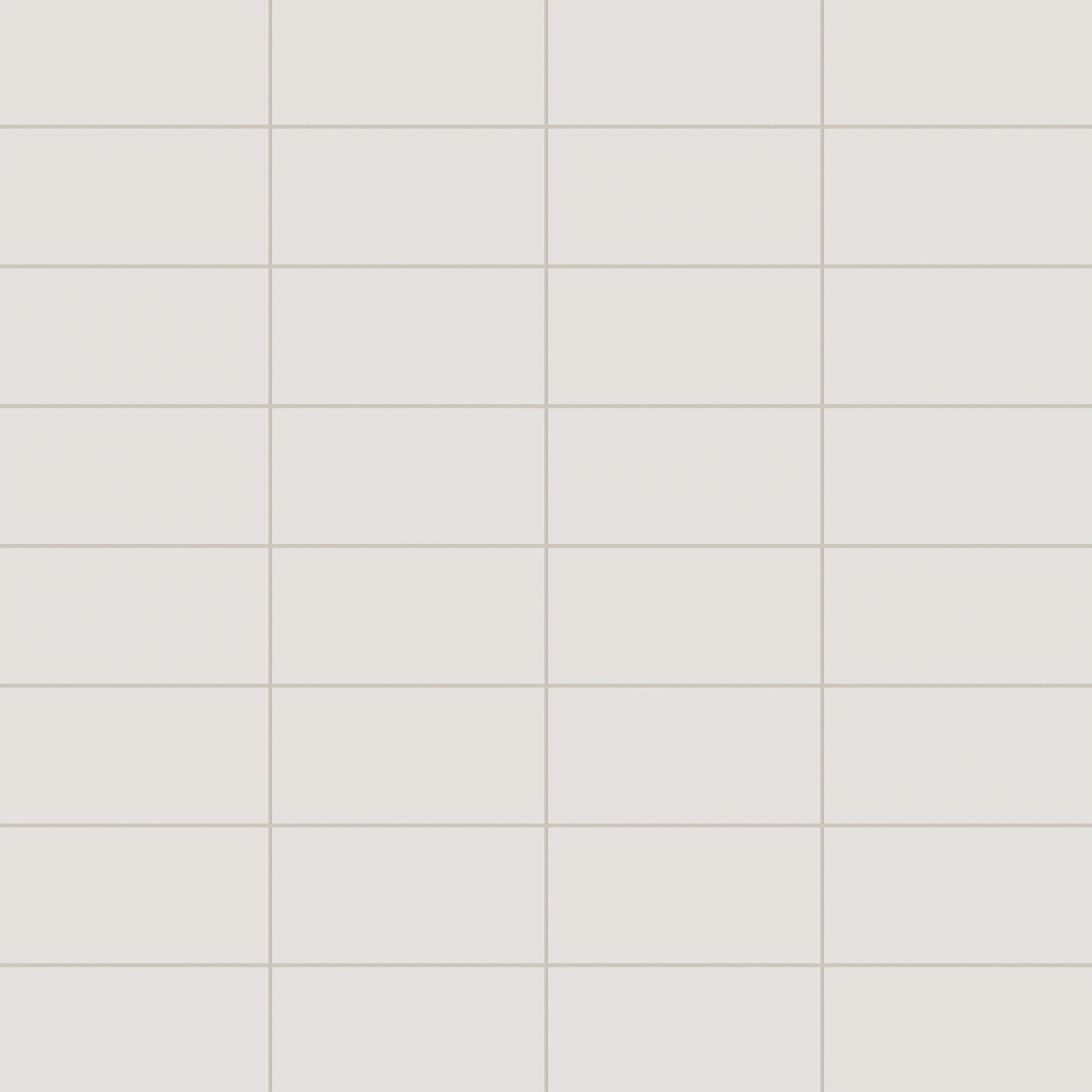 6x12 Natural Press Ceramic Tile in Pearl Matte
