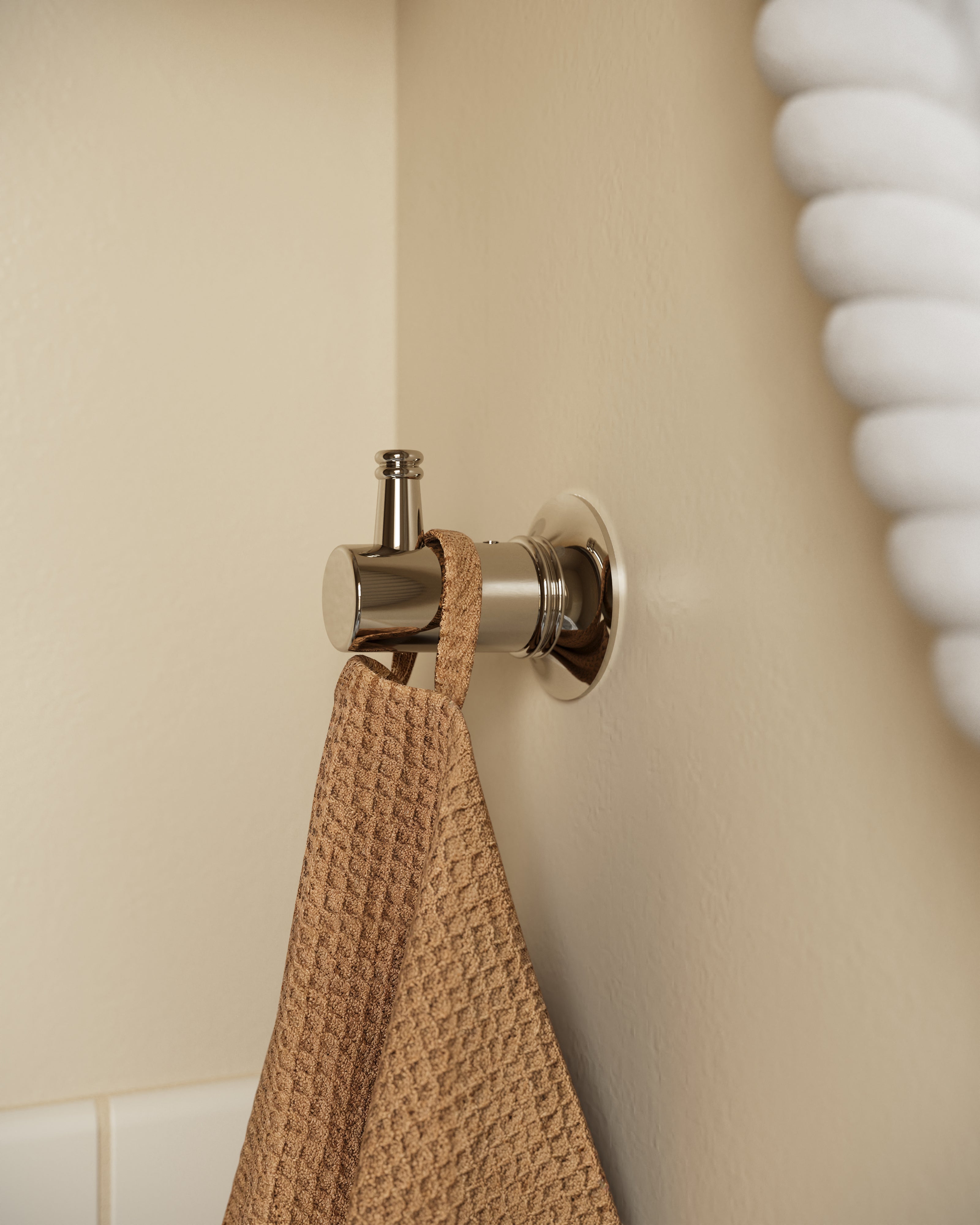 Emerson Robe Hook in Polished Nickel