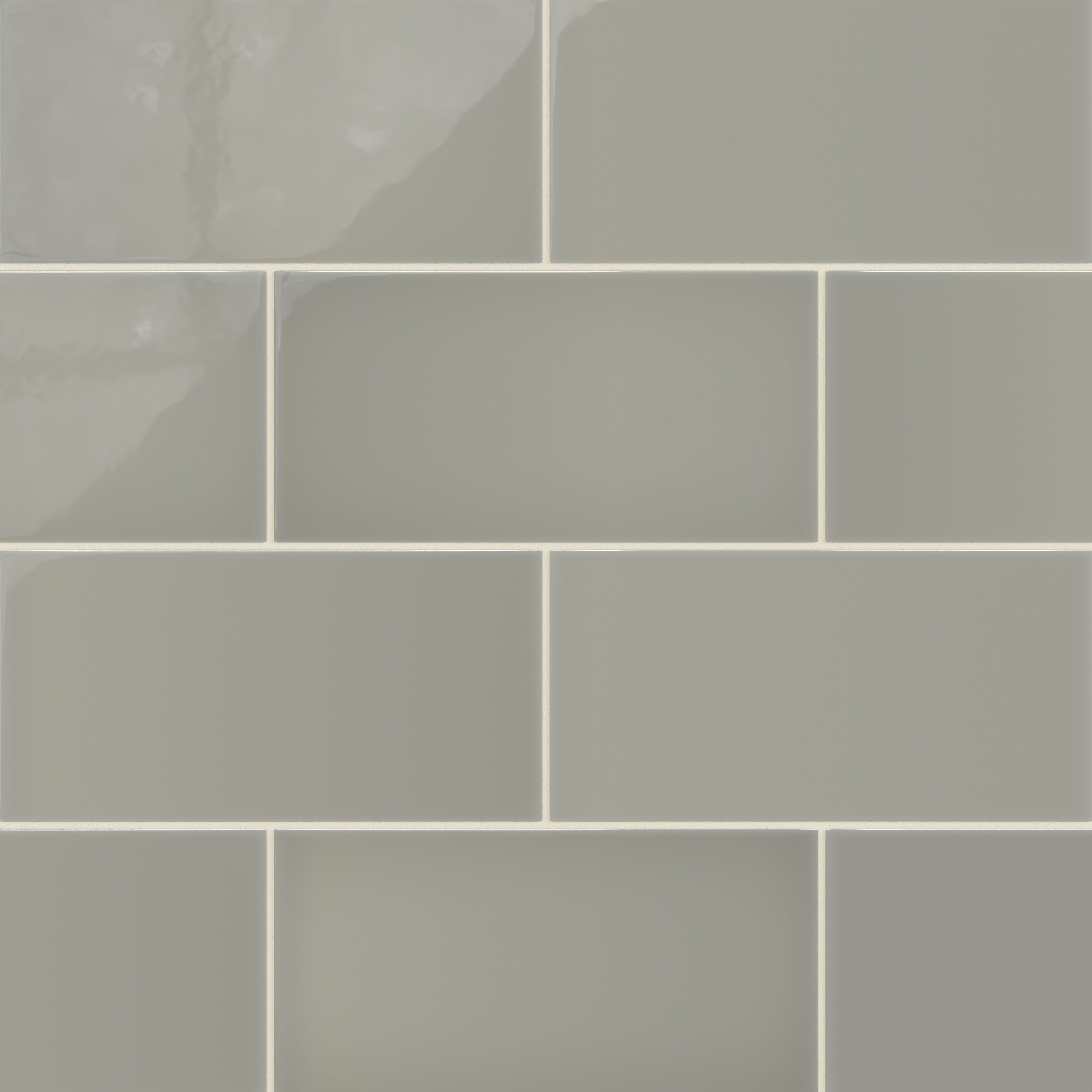 6x12 Natural Press Ceramic Tile in Puget Sound Gloss