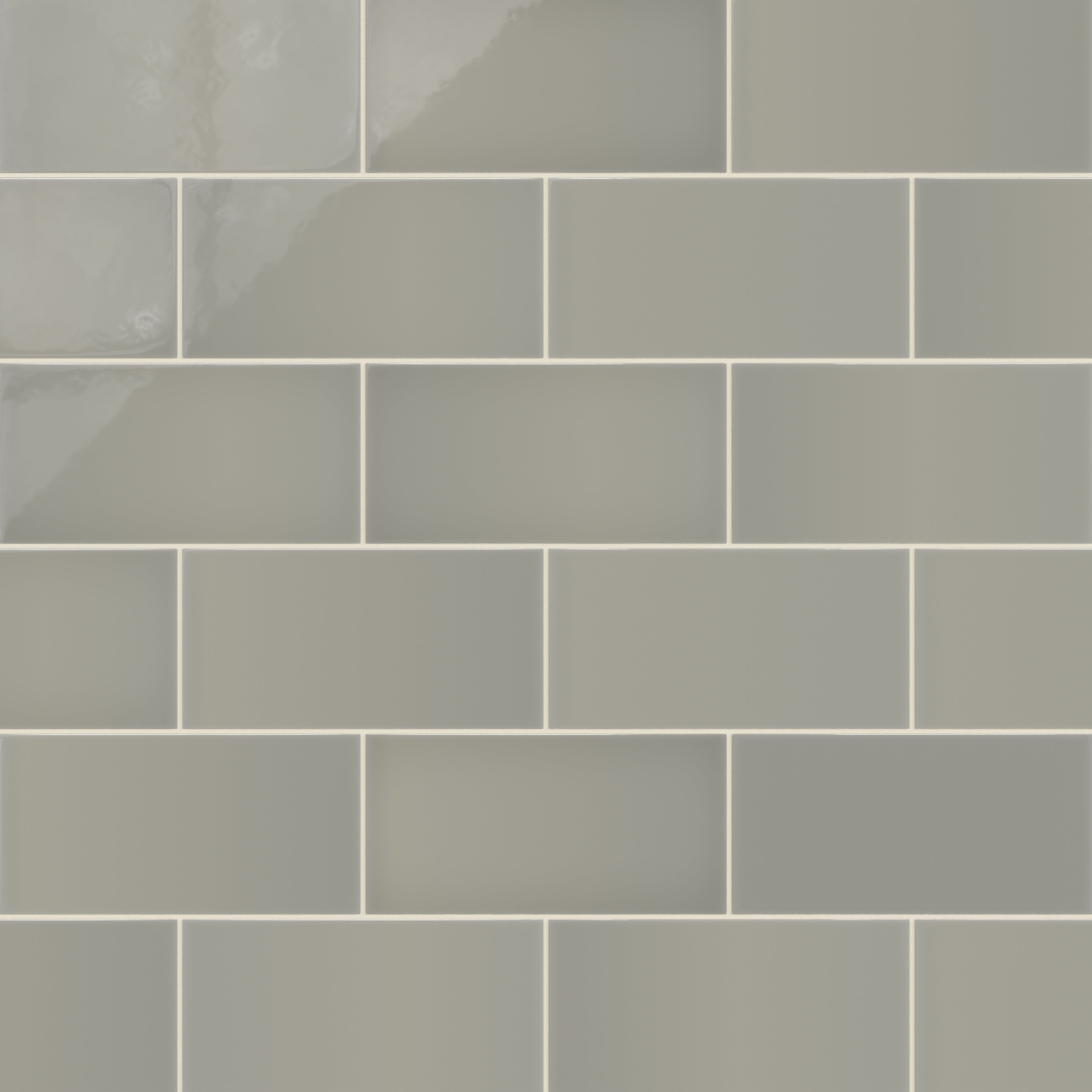 6x12 Natural Press Ceramic Tile in Puget Sound Gloss