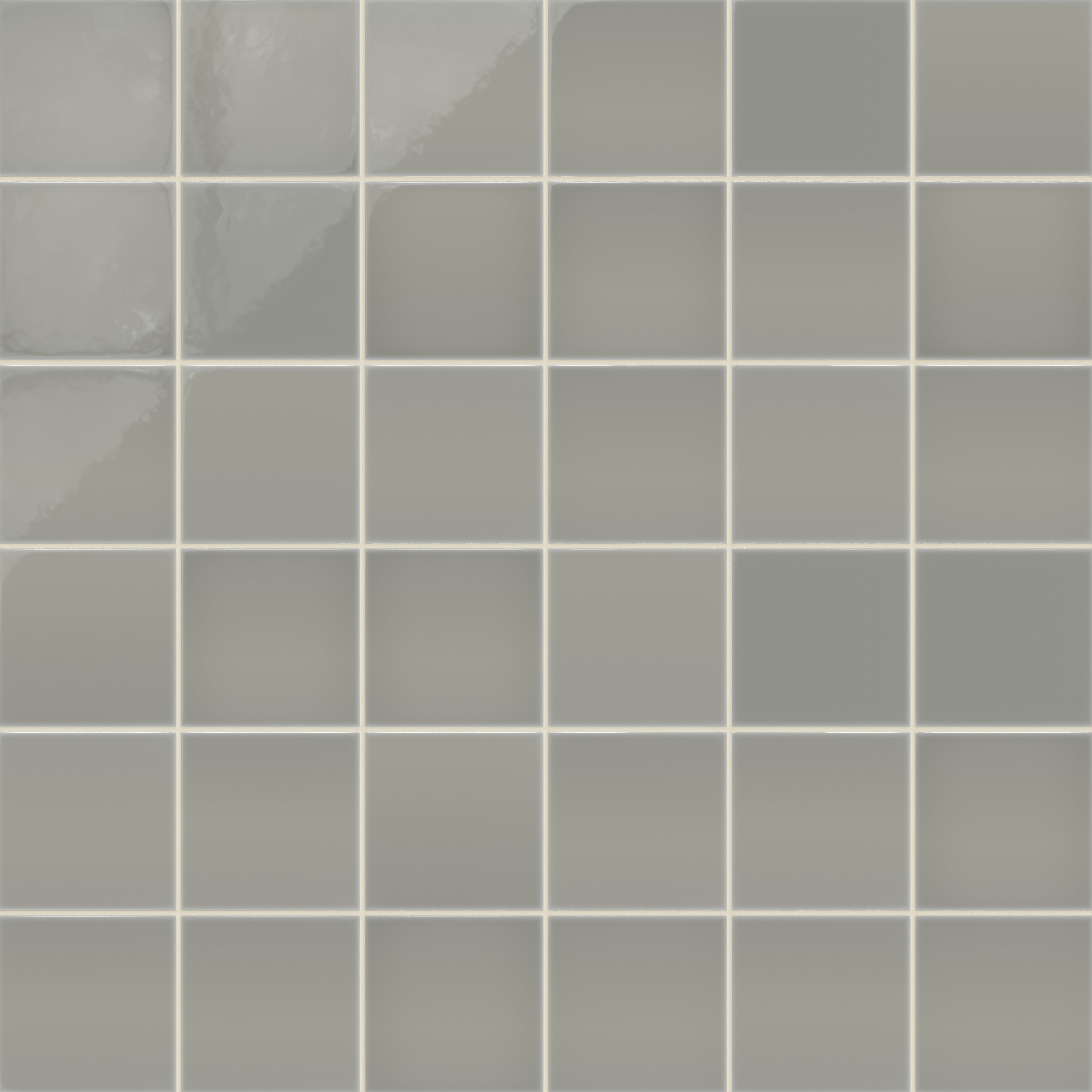6x6 Natural Press Ceramic Tile in Puget Sound Gloss
