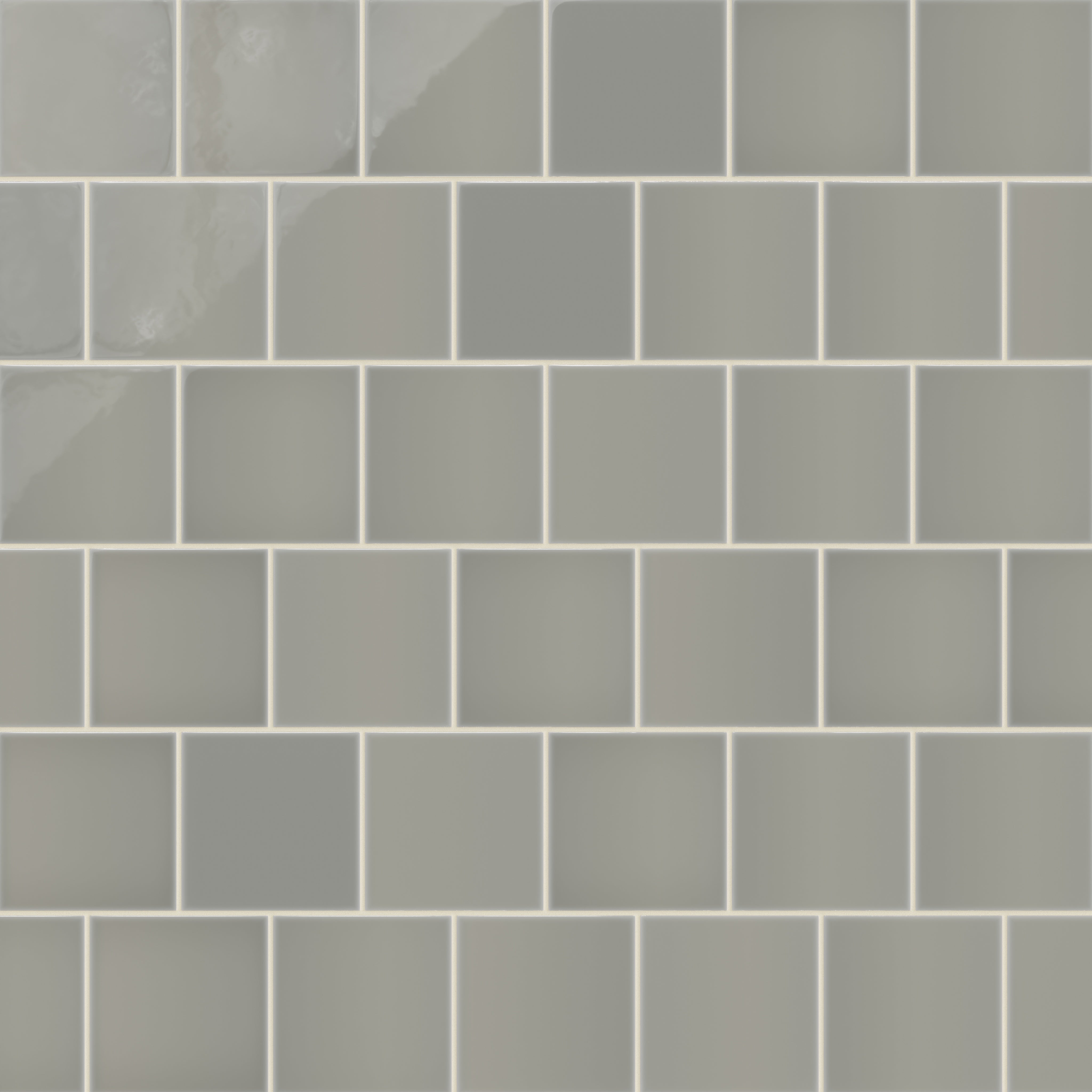 6x6 Natural Press Ceramic Tile in Puget Sound Gloss
