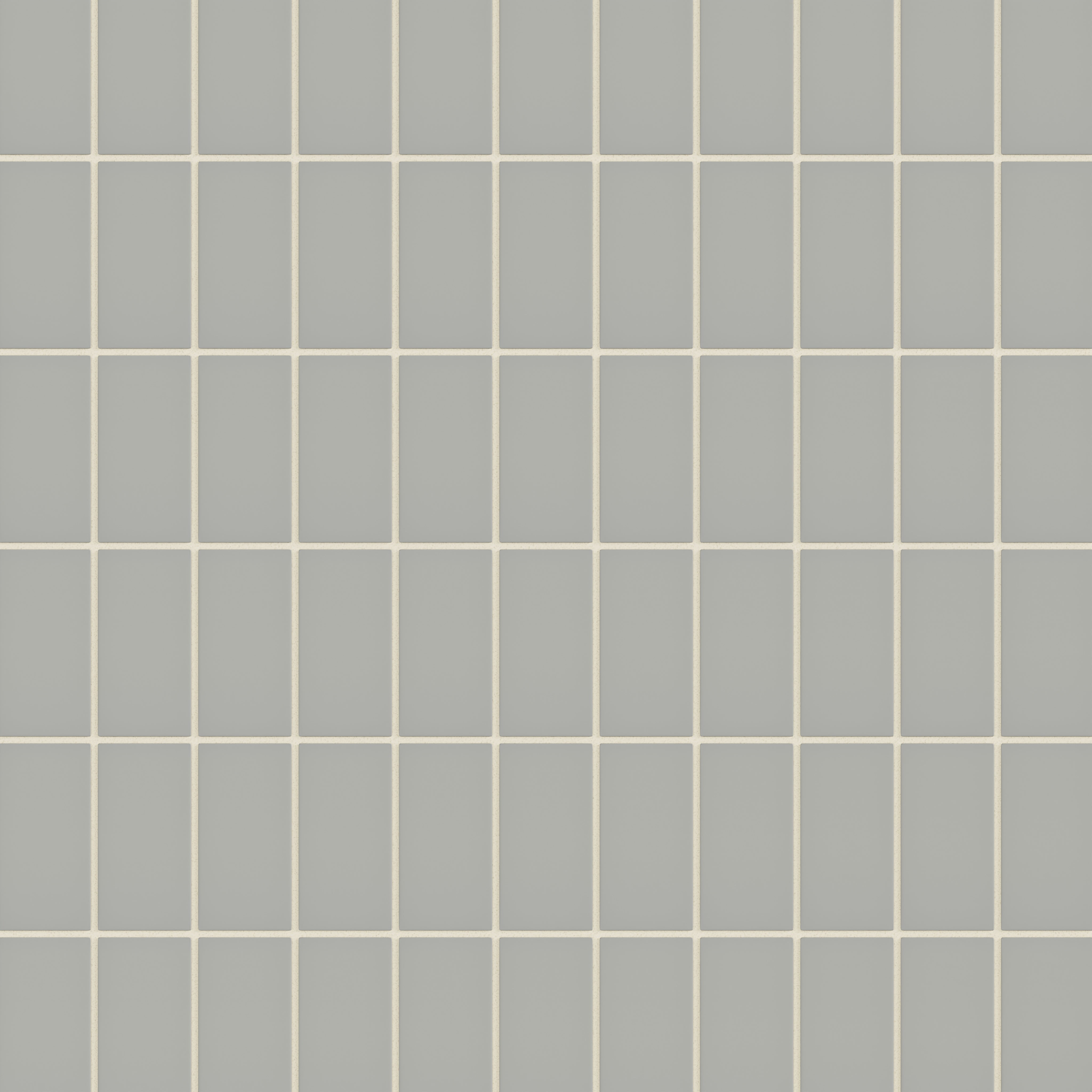 2x4 Straight Set Sheeted Natural Press Ceramic Mosaic Tile in Puget Sound Matte