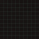2x2 Straight Set Sheeted Original Ceramic Mosaic Tile in Raven Matte