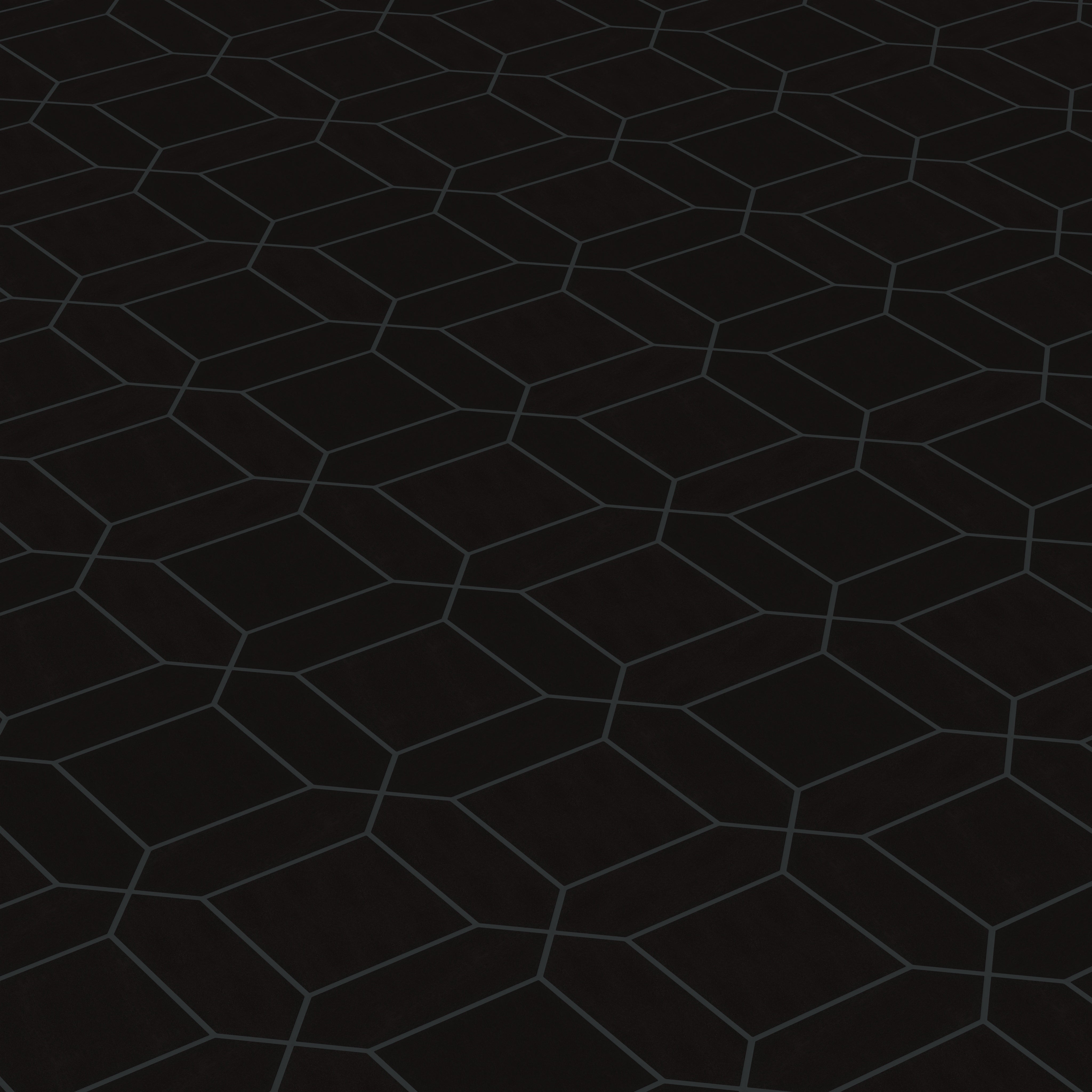 Atrium Original Ceramic Tile in Raven Matte