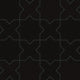 Star & Cross Original Ceramic Tile in Raven Matte