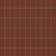 2x4 Straight Set Sheeted Natural Press Ceramic Mosaic Tile in Red Iron Oxide Matte
