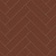 3x12 Natural Press Ceramic Tile in Red Iron Oxide Matte