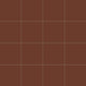 6x6 Natural Press Ceramic Tile in Red Iron Oxide Matte