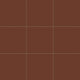 8x8 Natural Press Ceramic Tile in Red Iron Oxide Matte