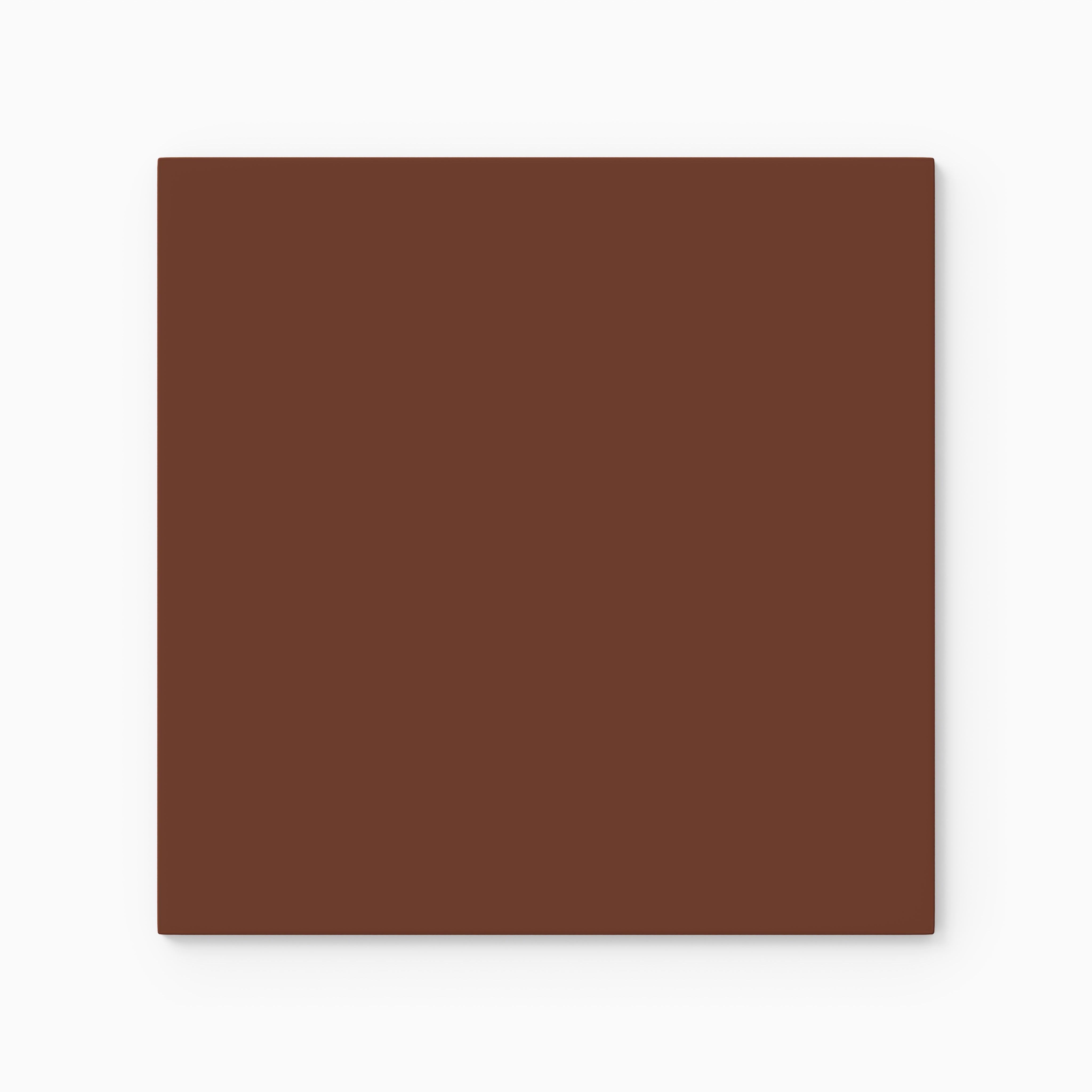 8x8 Natural Press Ceramic Tile in Red Iron Oxide Matte