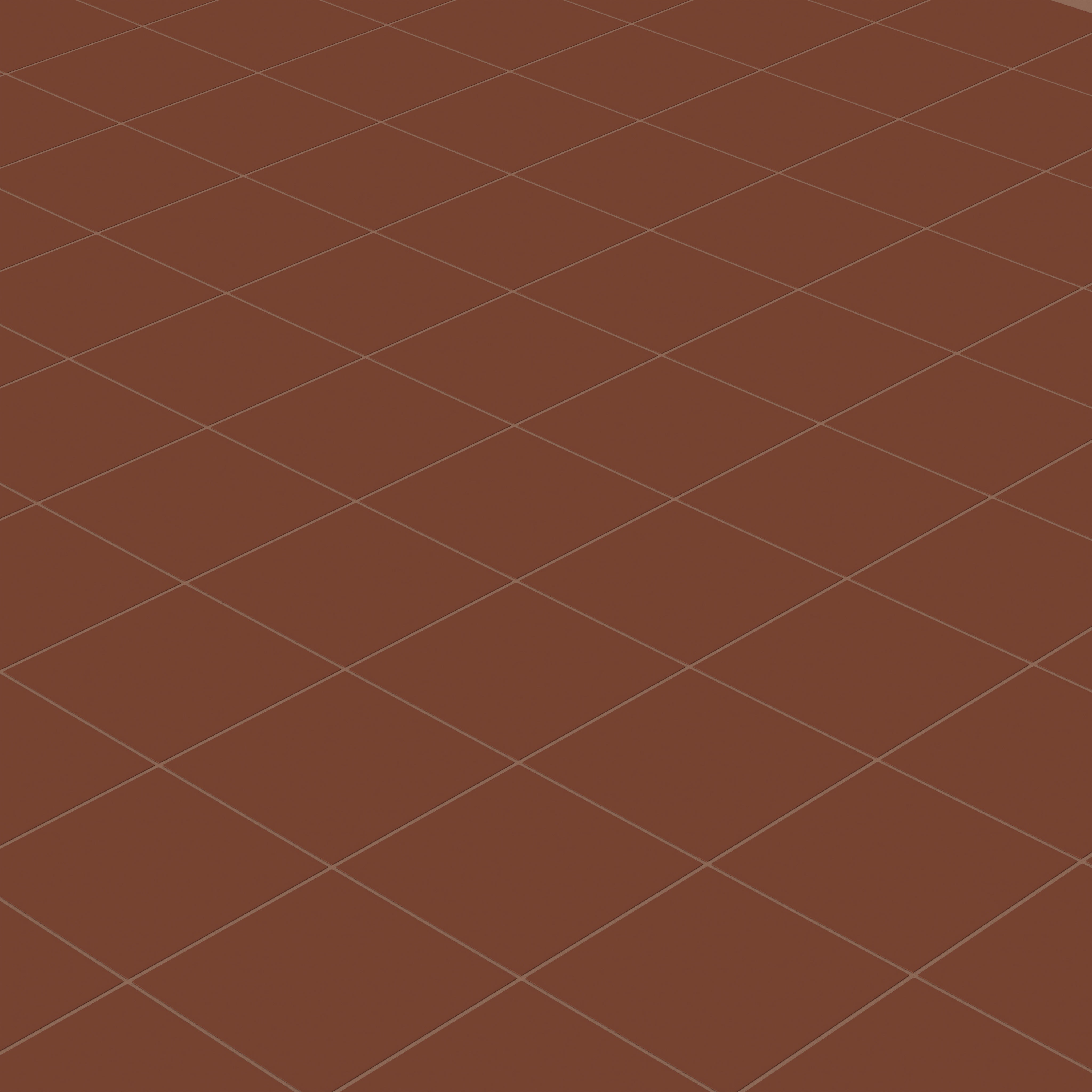 8x8 Natural Press Ceramic Tile in Red Iron Oxide Matte