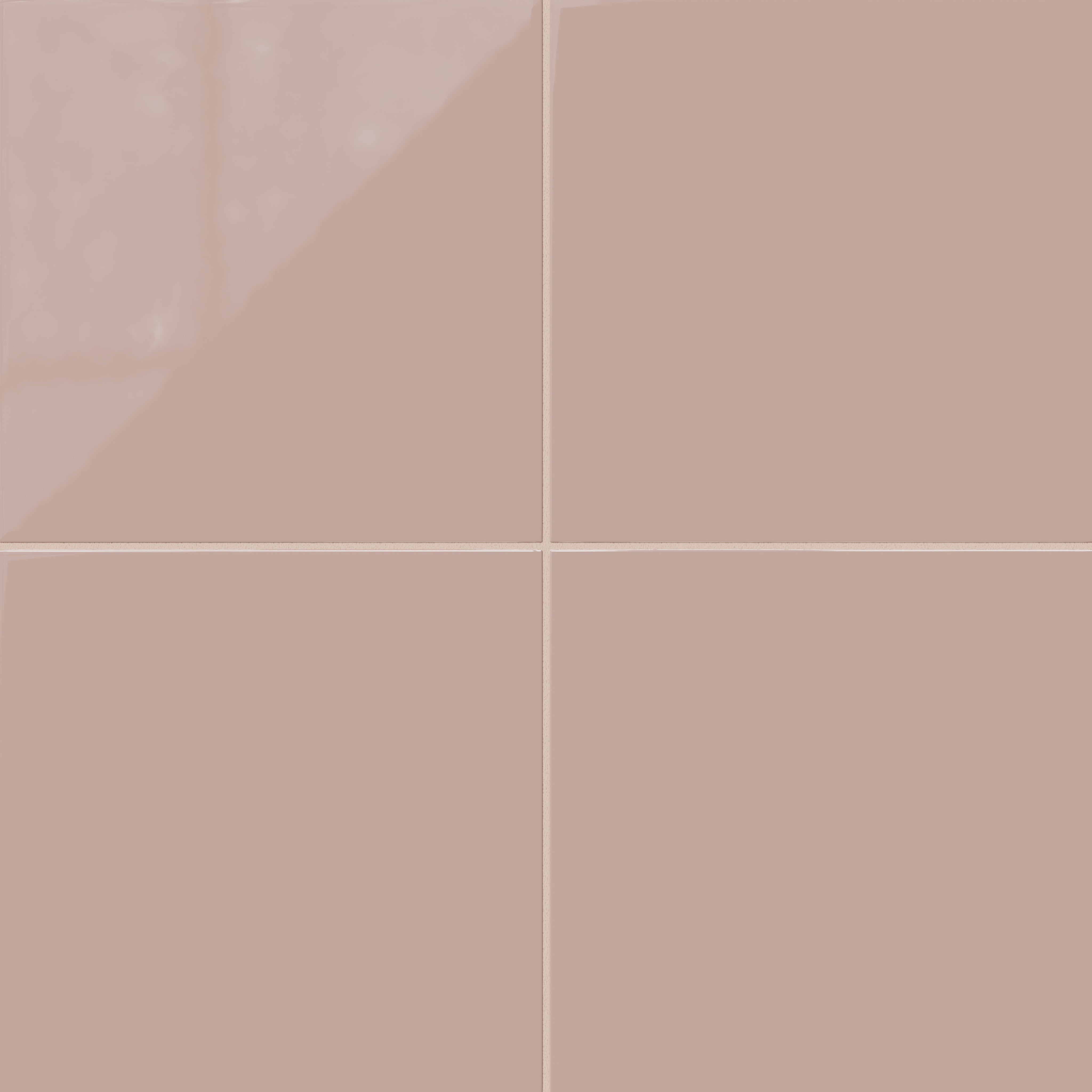 12x12 Natural Press Ceramic Tile in Red Jasper Gloss