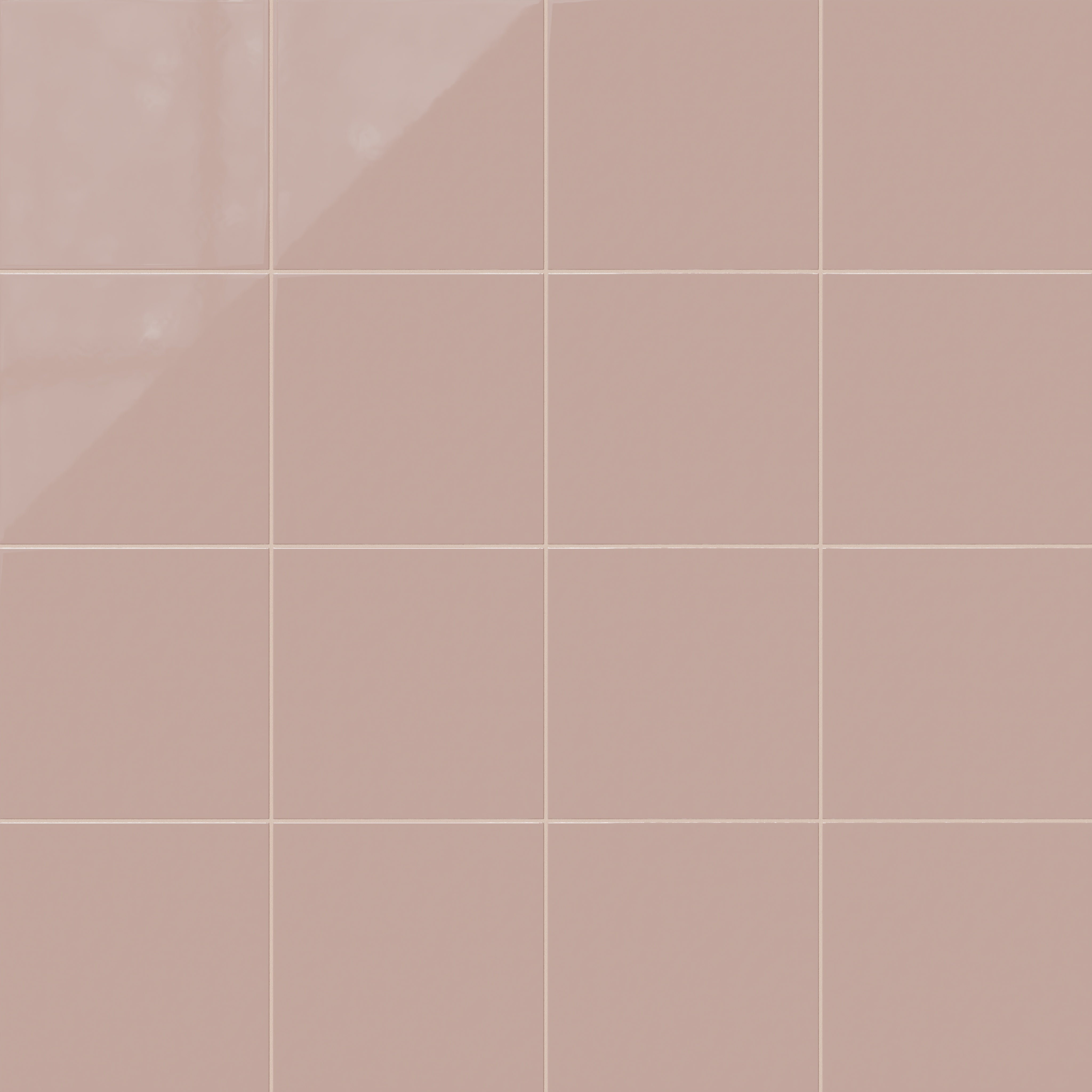 12x12 Natural Press Ceramic Tile in Red Jasper Gloss