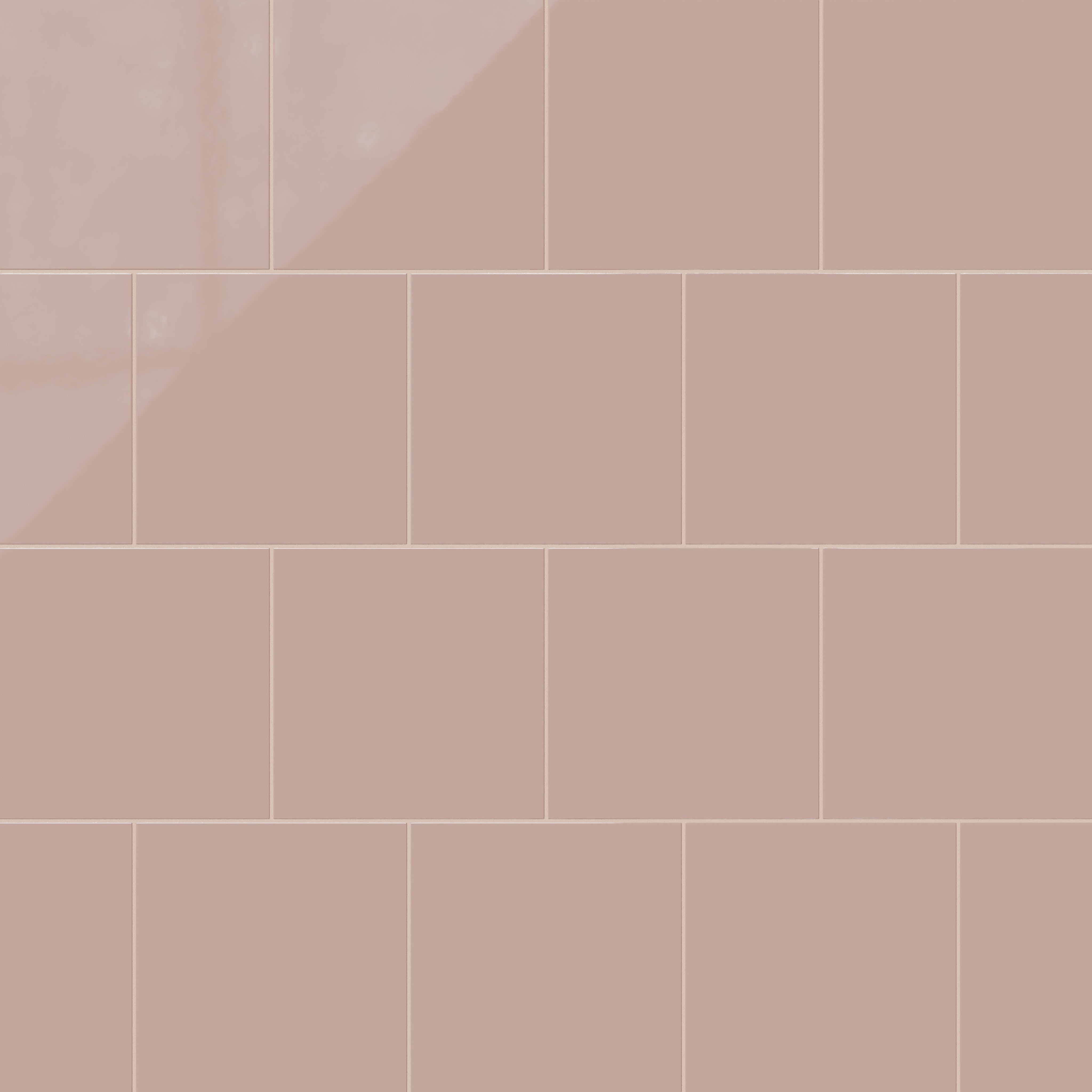 12x12 Natural Press Ceramic Tile in Red Jasper Gloss
