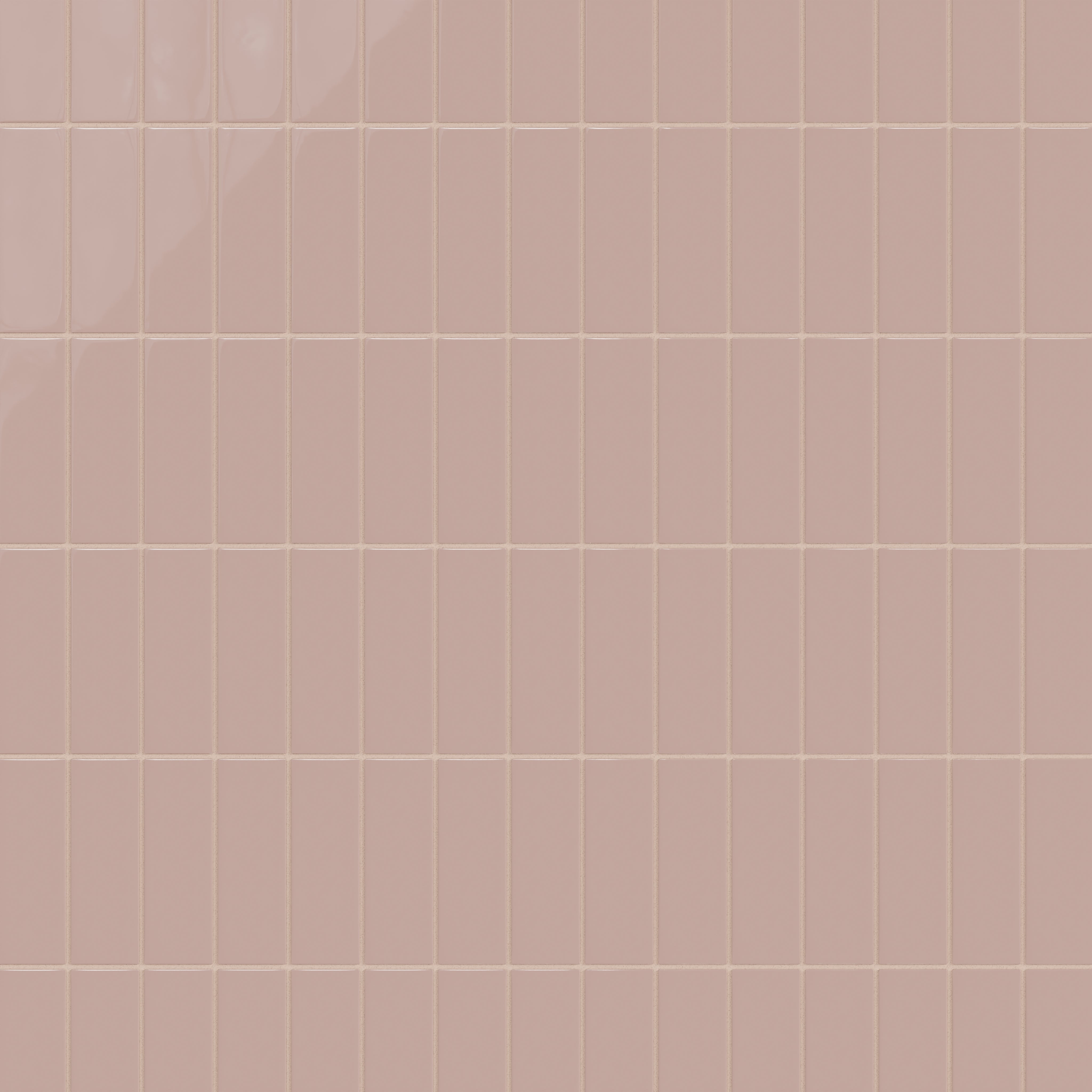 2x6 Natural Press Ceramic Tile in Red Jasper Gloss