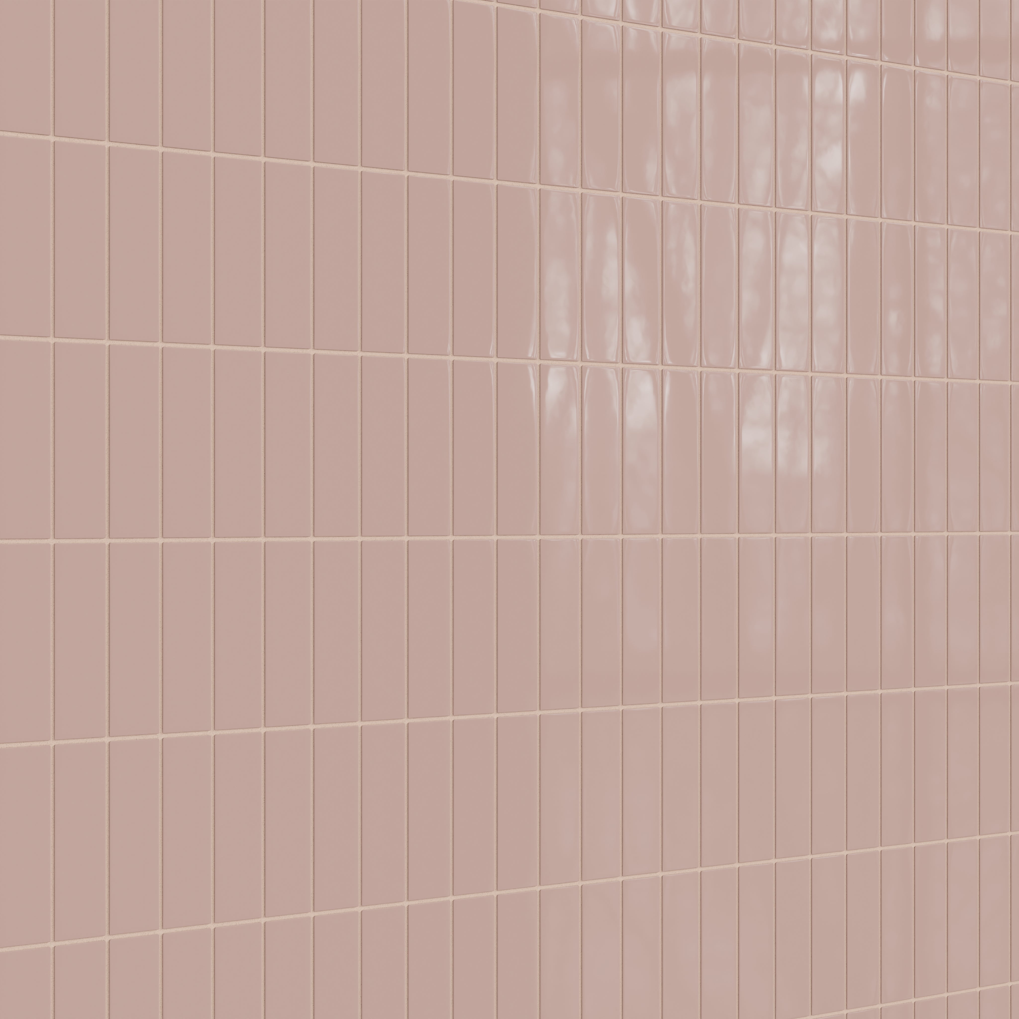 2x6 Natural Press Ceramic Tile in Red Jasper Gloss