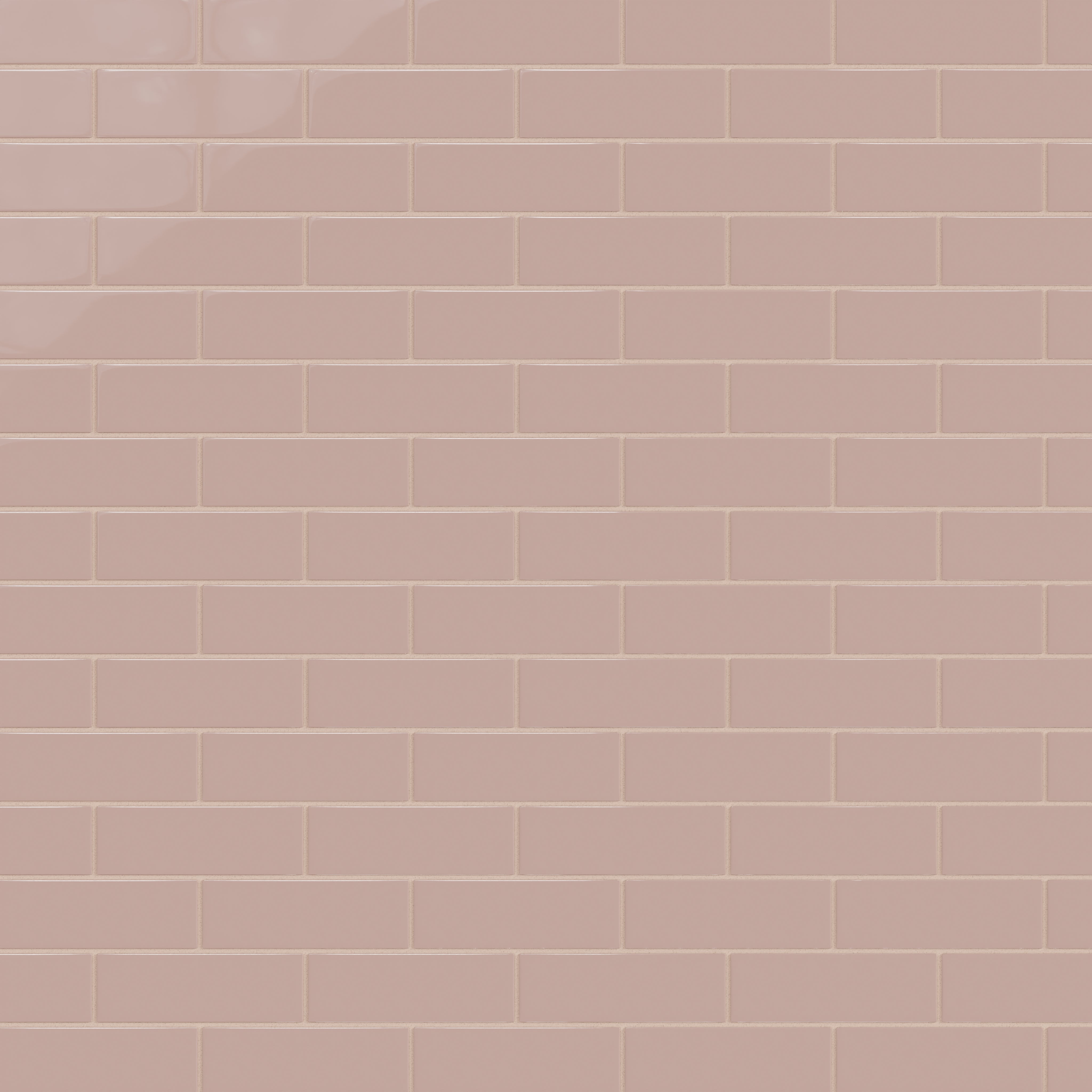 2x6 Natural Press Ceramic Tile in Red Jasper Gloss
