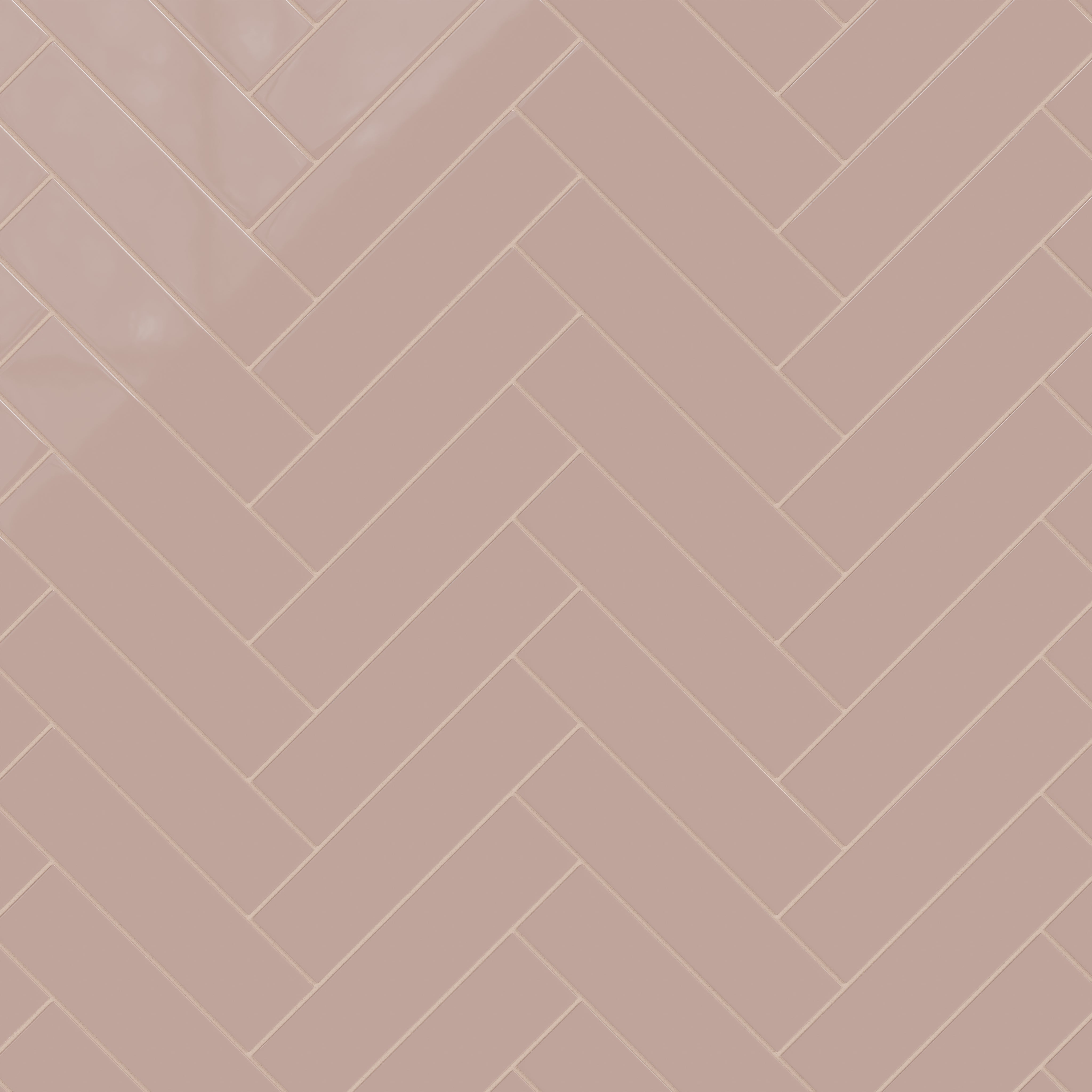 3x12 Natural Press Ceramic Tile in Red Jasper Gloss