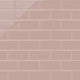 3x6 Natural Press Ceramic Tile in Red Jasper Gloss