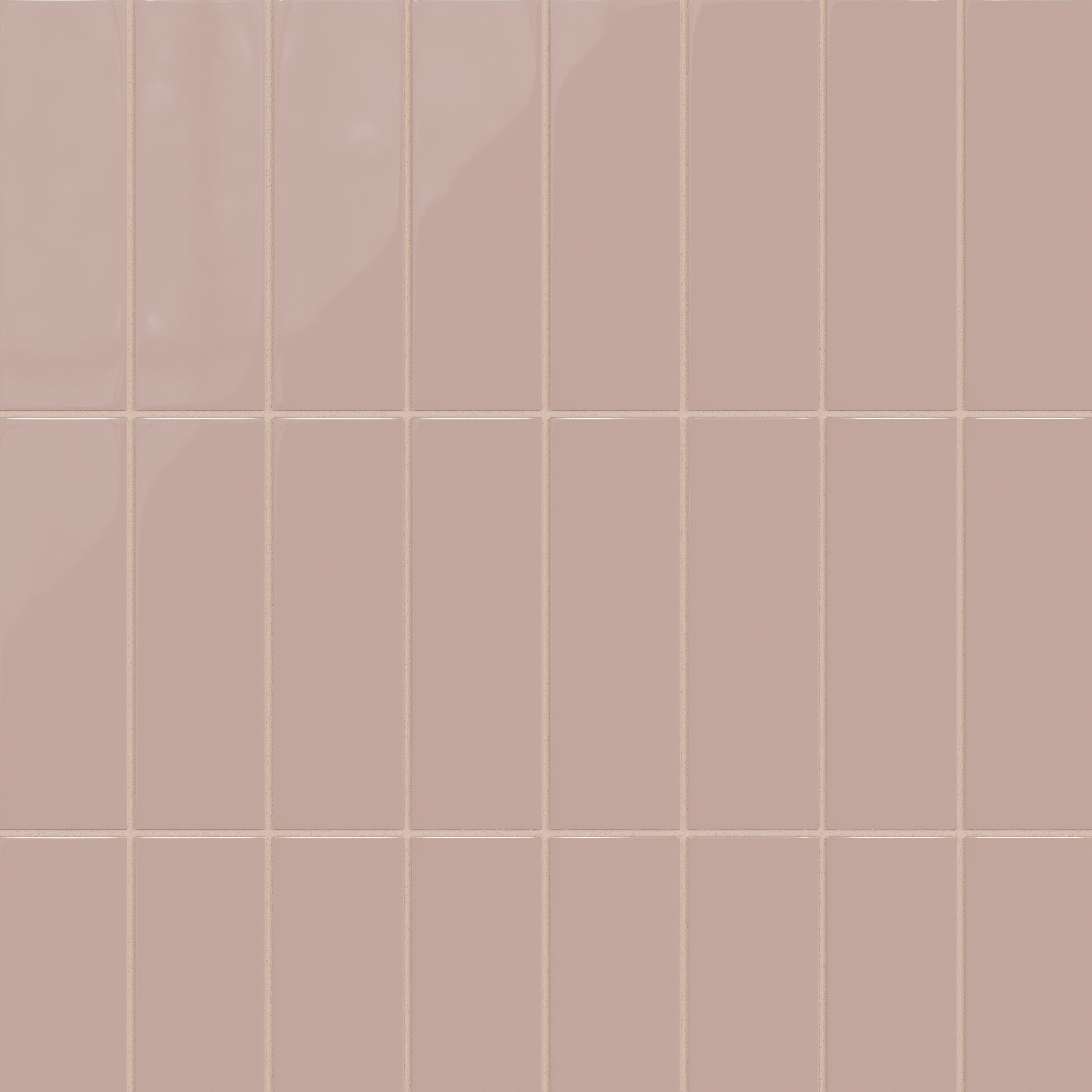 Red Jasper 3x9 Matte Natural Press Ceramic Tile - Fireclay Tile