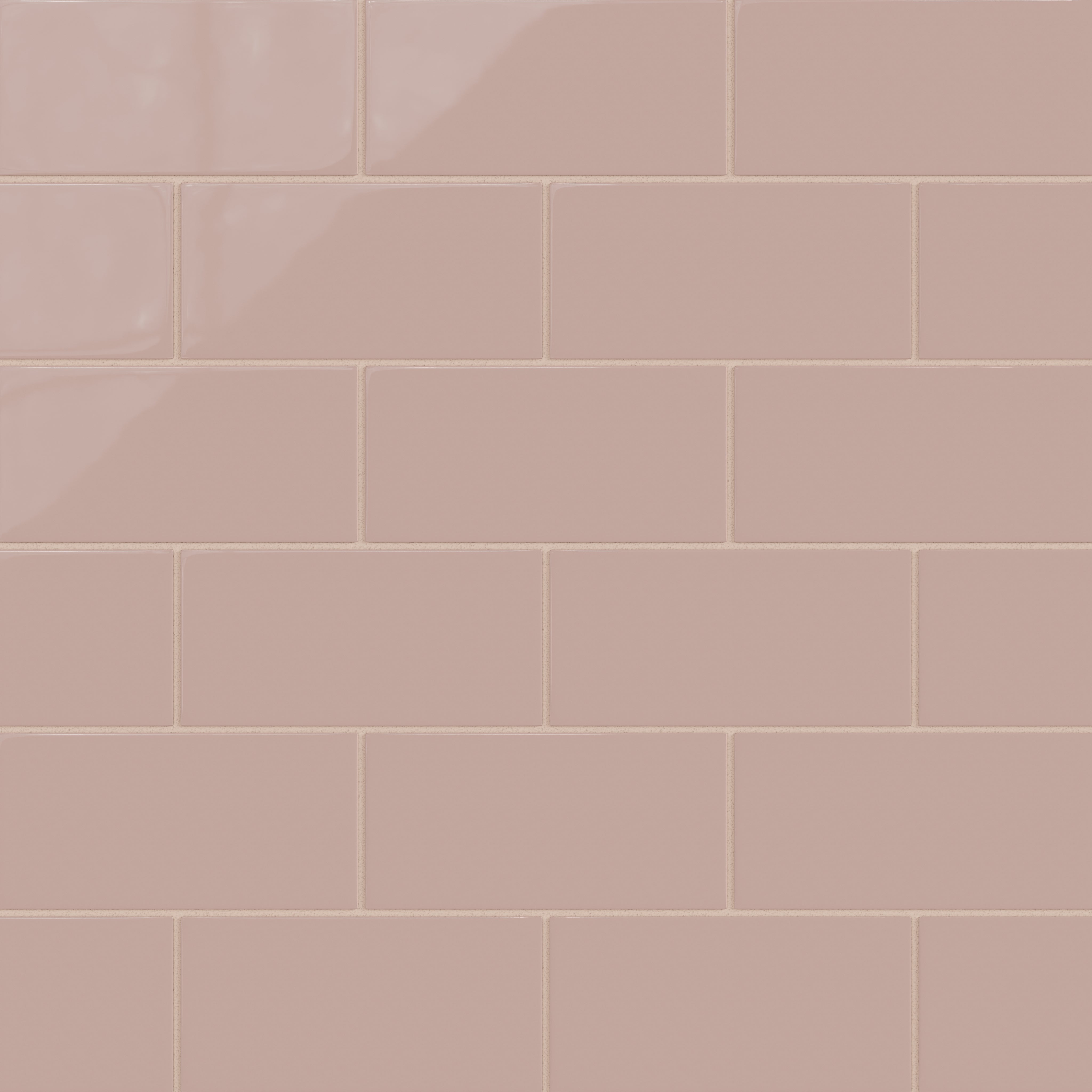 4x8 Natural Press Ceramic Tile in Red Jasper Gloss