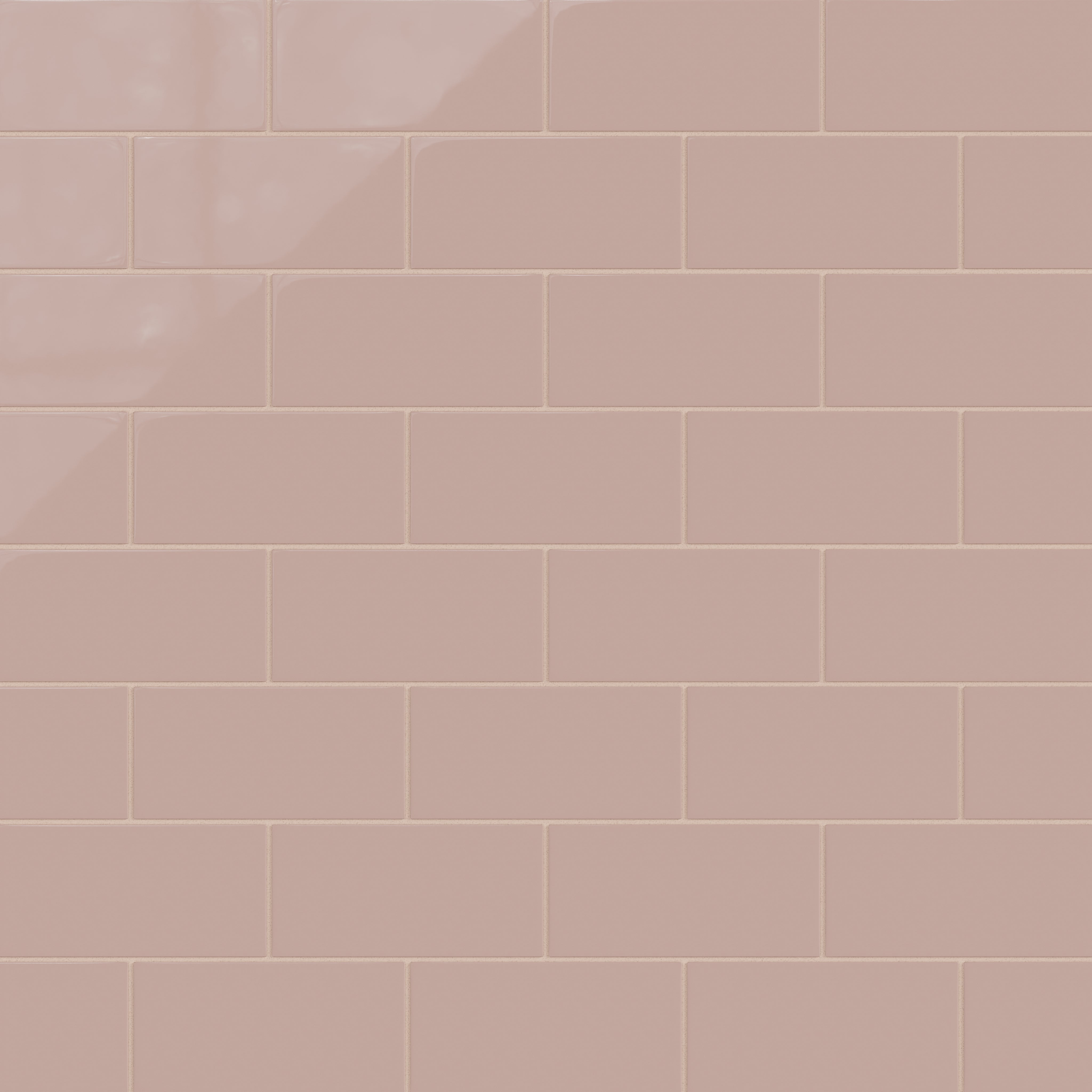 4x8 Natural Press Ceramic Tile in Red Jasper Gloss