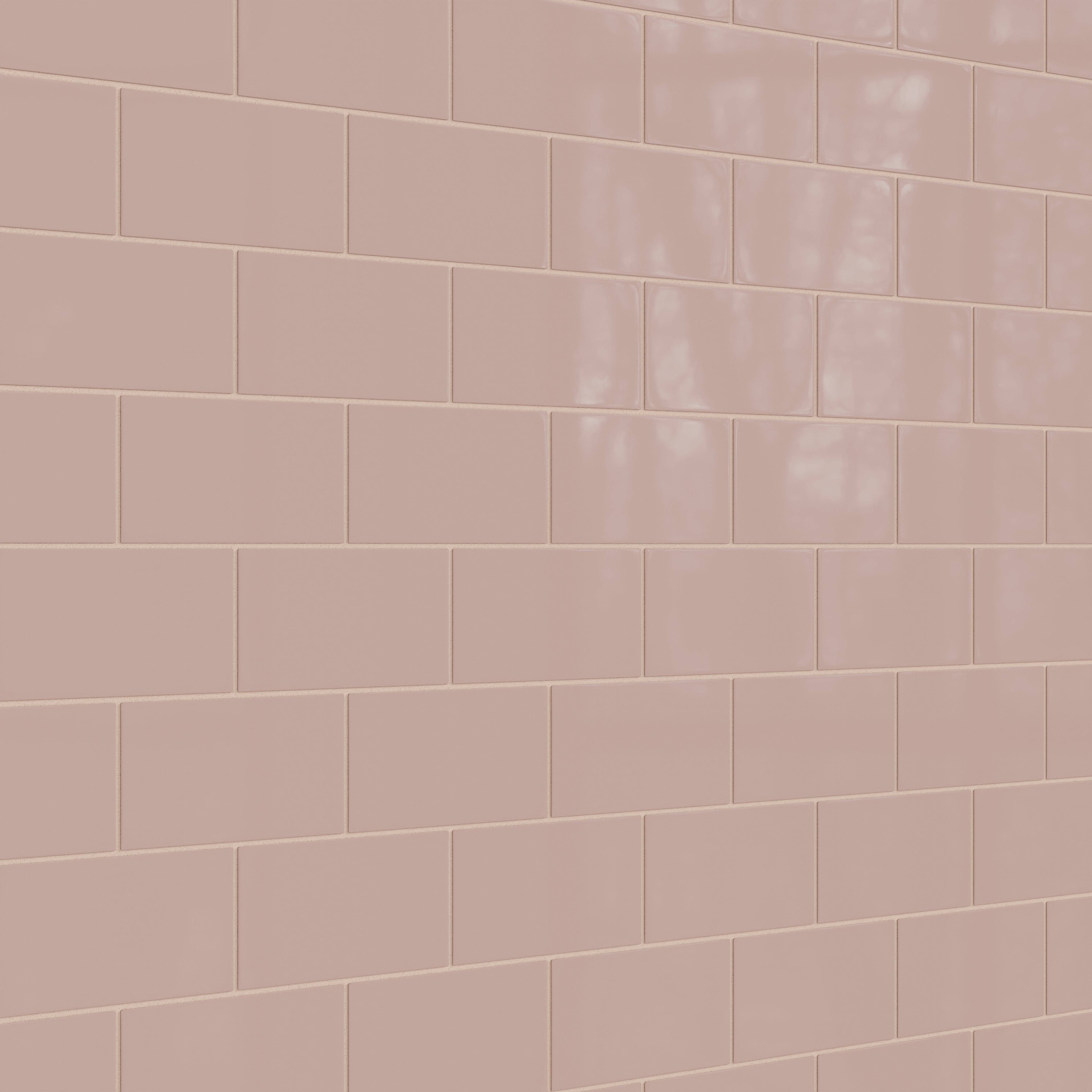 4x8 Natural Press Ceramic Tile in Red Jasper Gloss
