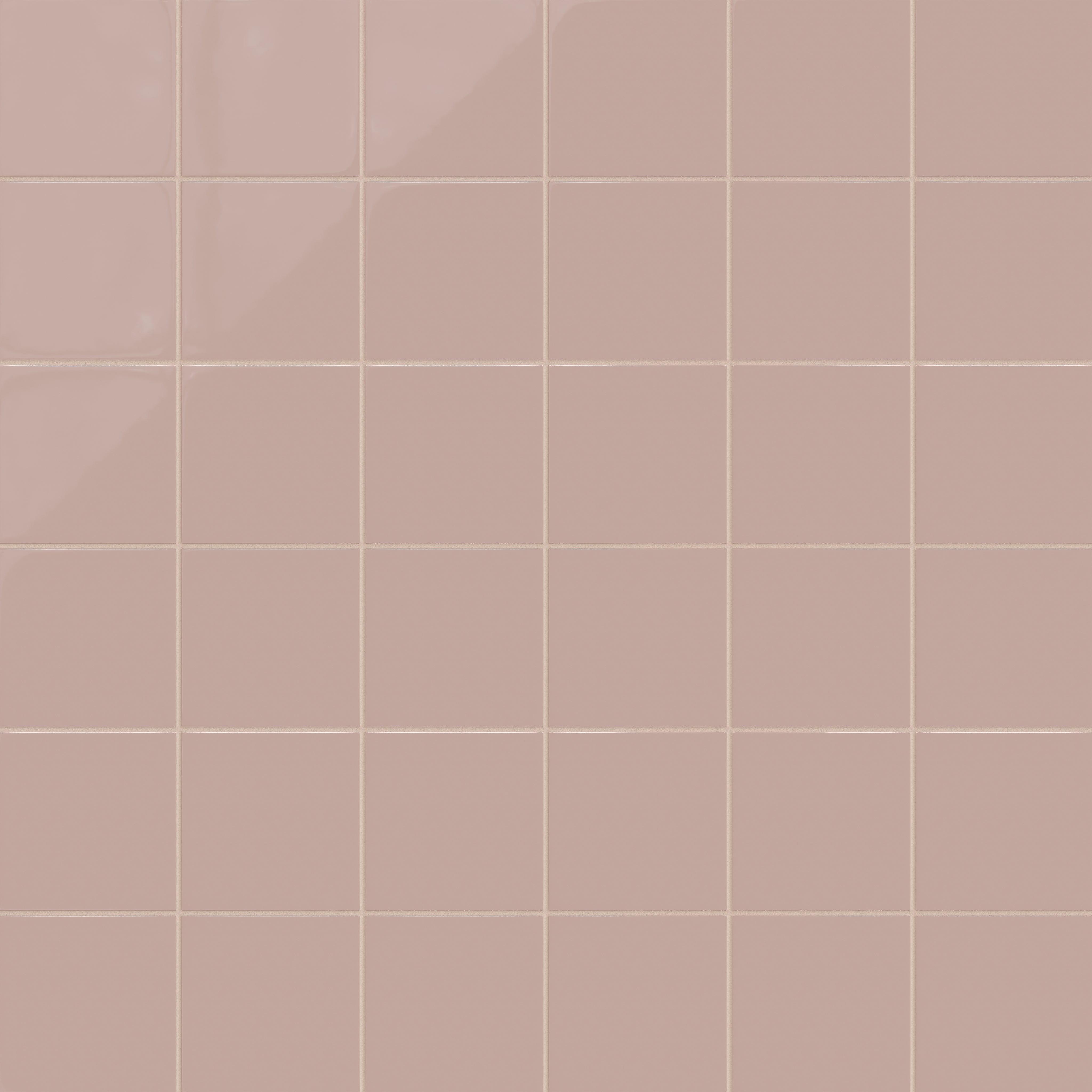 6x6 Natural Press Ceramic Tile in Red Jasper Gloss