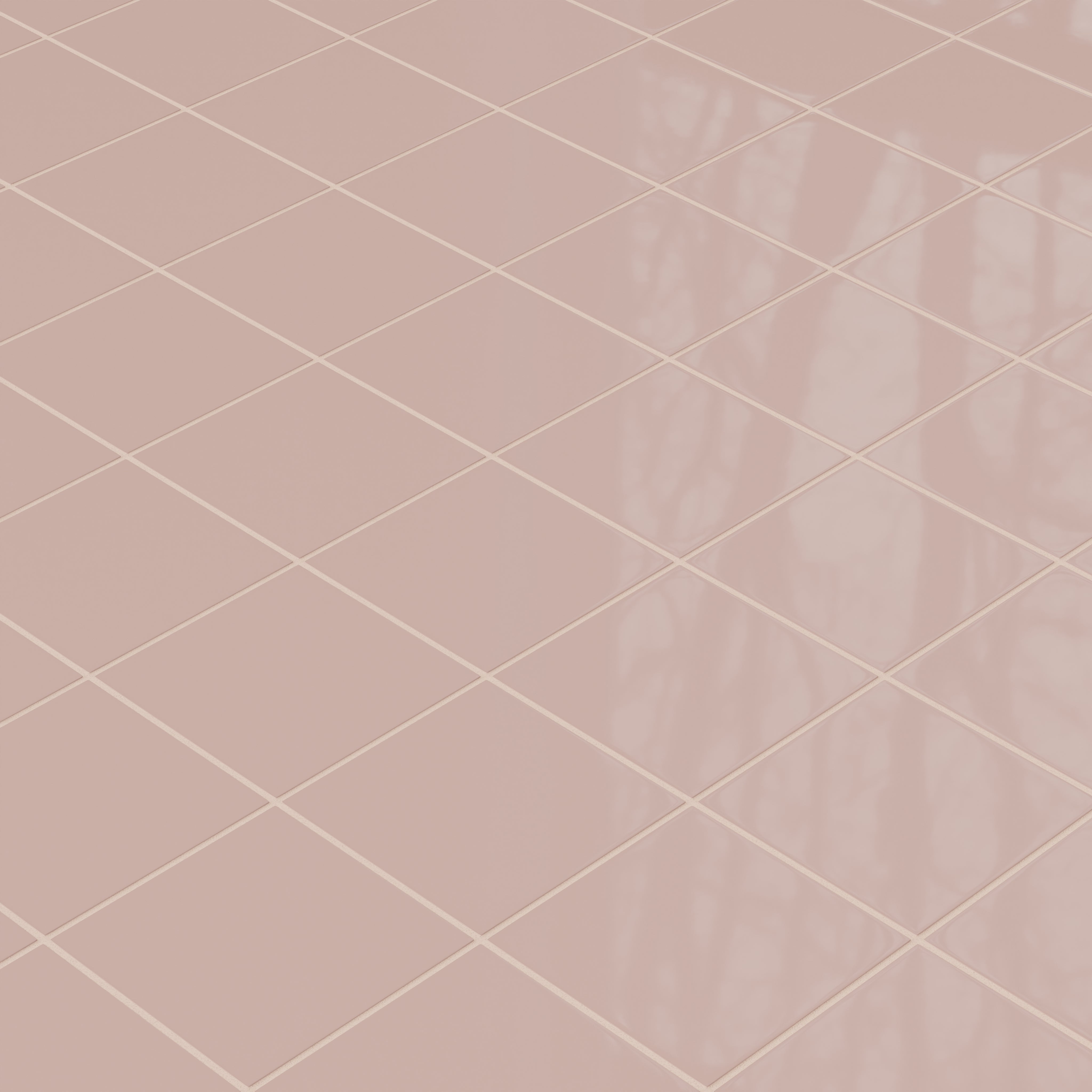 6x6 Natural Press Ceramic Tile in Red Jasper Gloss