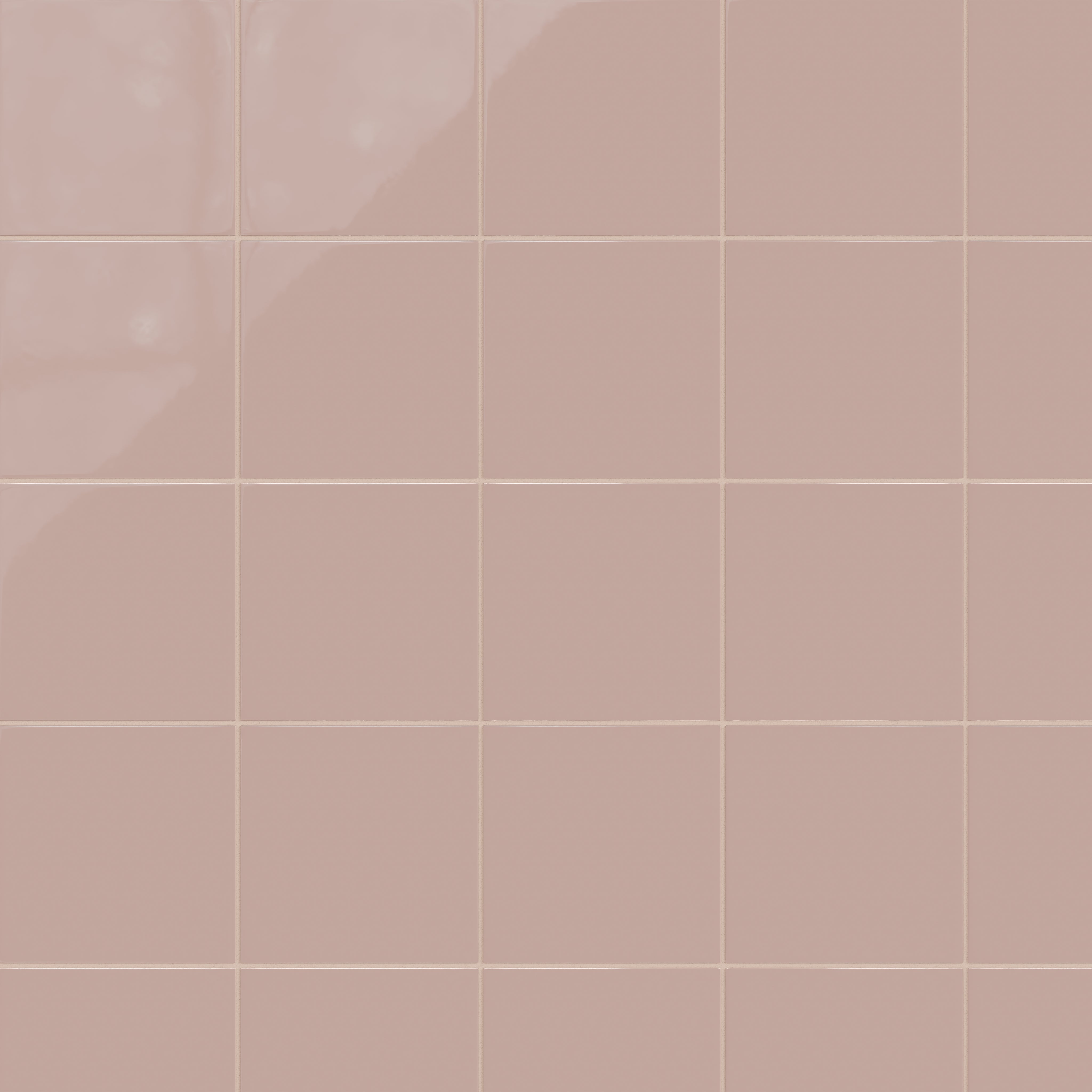 8x8 Natural Press Ceramic Tile in Red Jasper Gloss