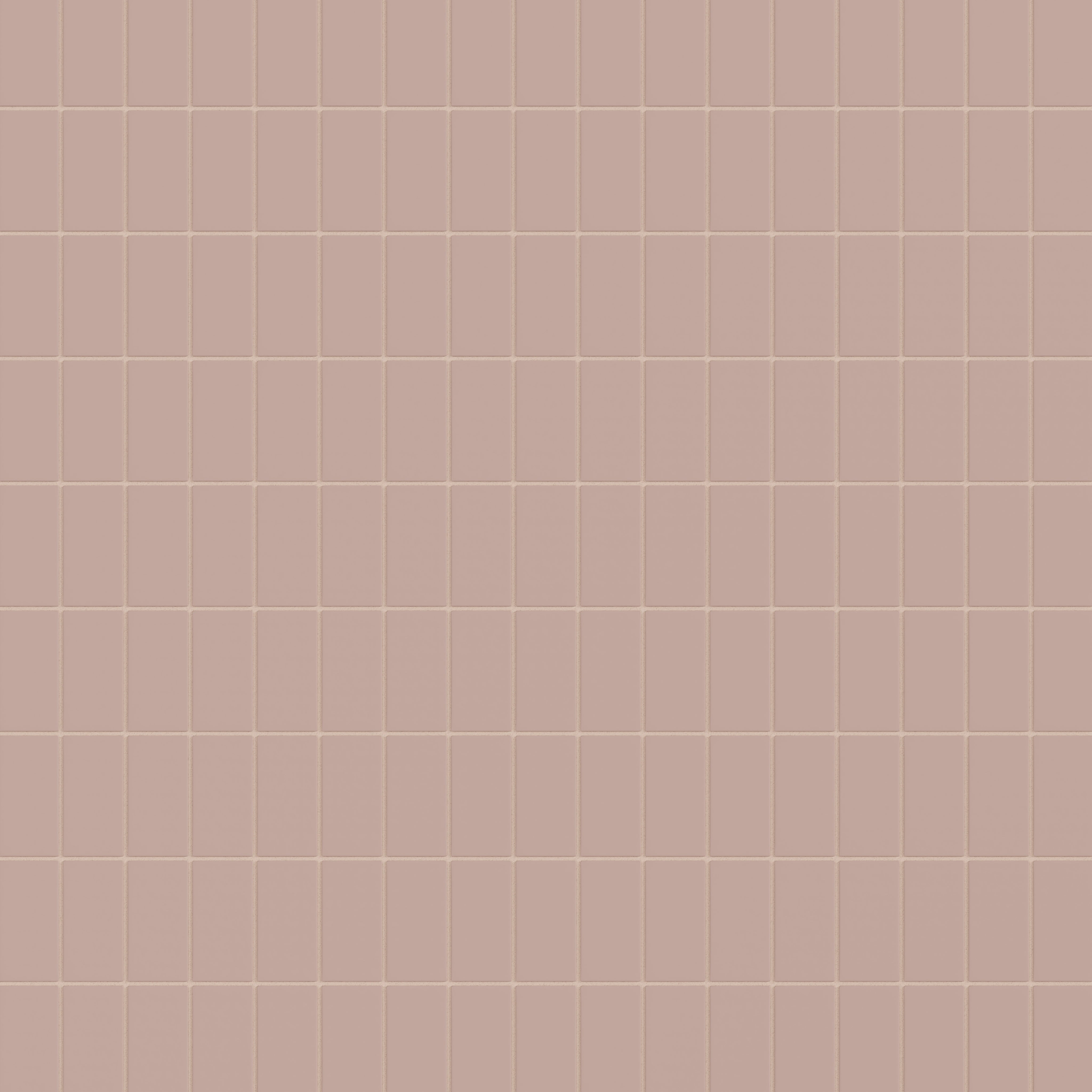 2x4 Straight Set Sheeted Natural Press Ceramic Mosaic Tile in Red Jasper Matte