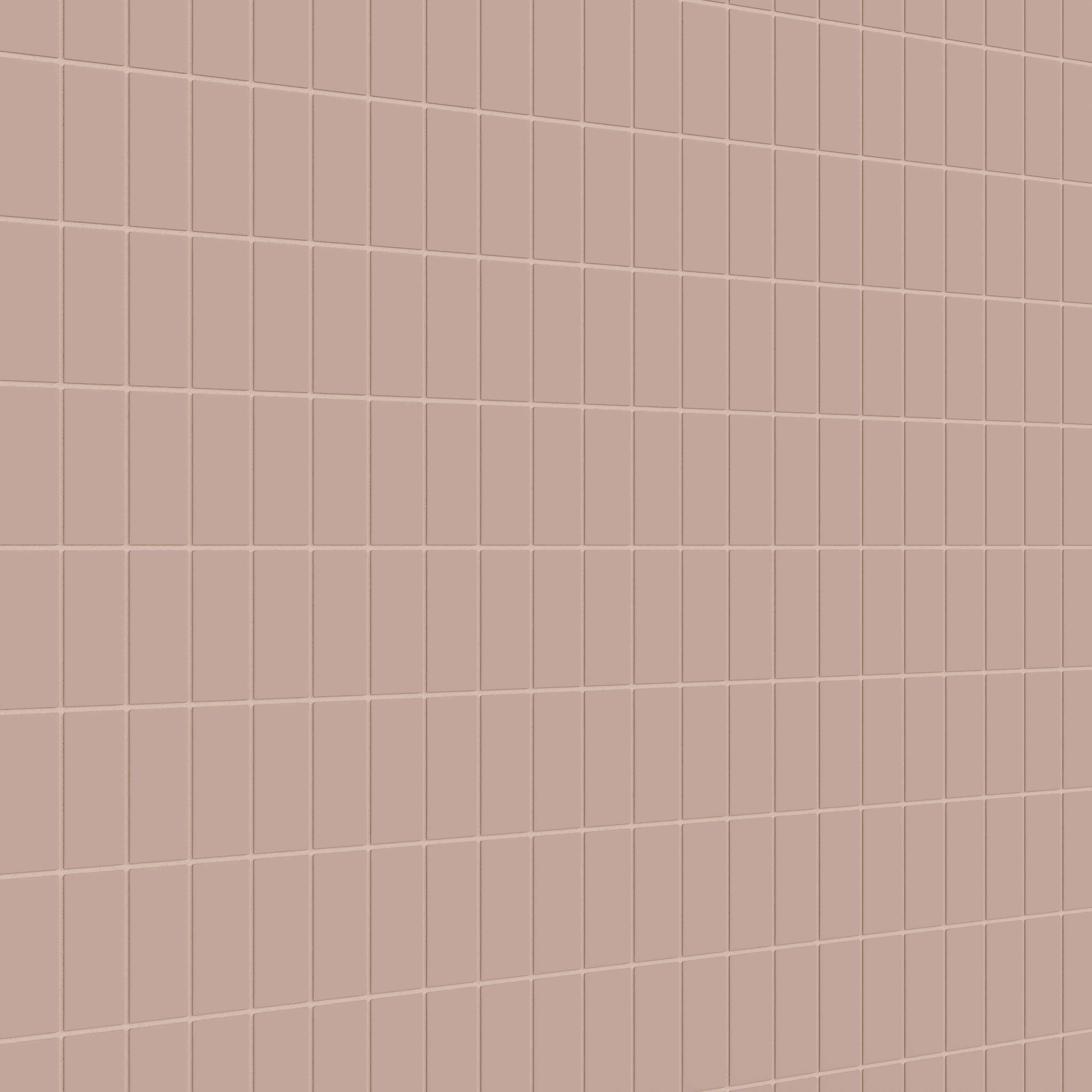 2x4 Straight Set Sheeted Natural Press Ceramic Mosaic Tile in Red Jasper Matte
