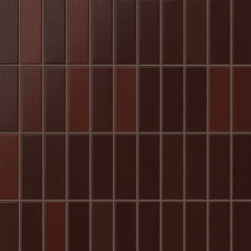 2x6 Original Ceramic Tile in Redwood