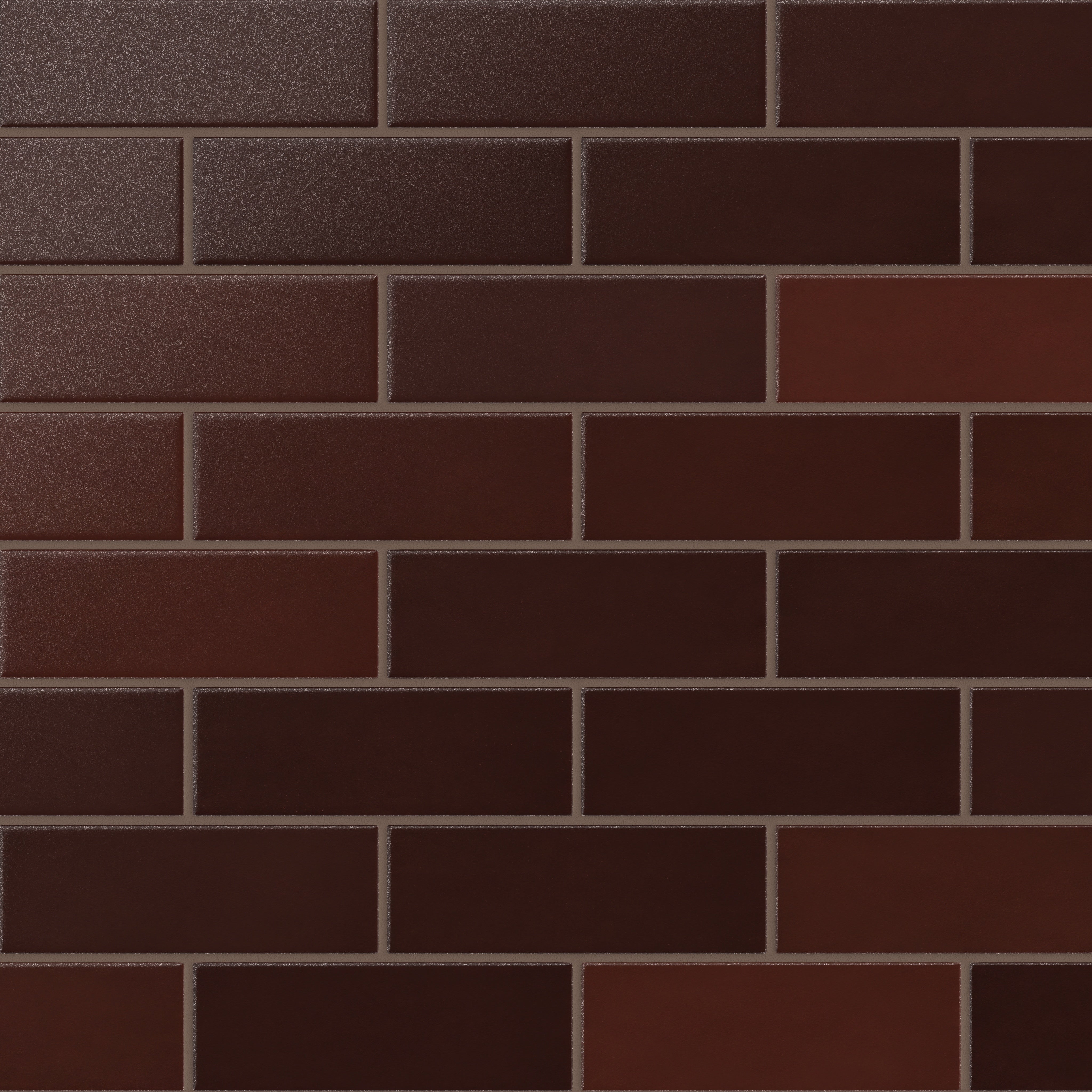 3x9 Original Ceramic Tile in Redwood
