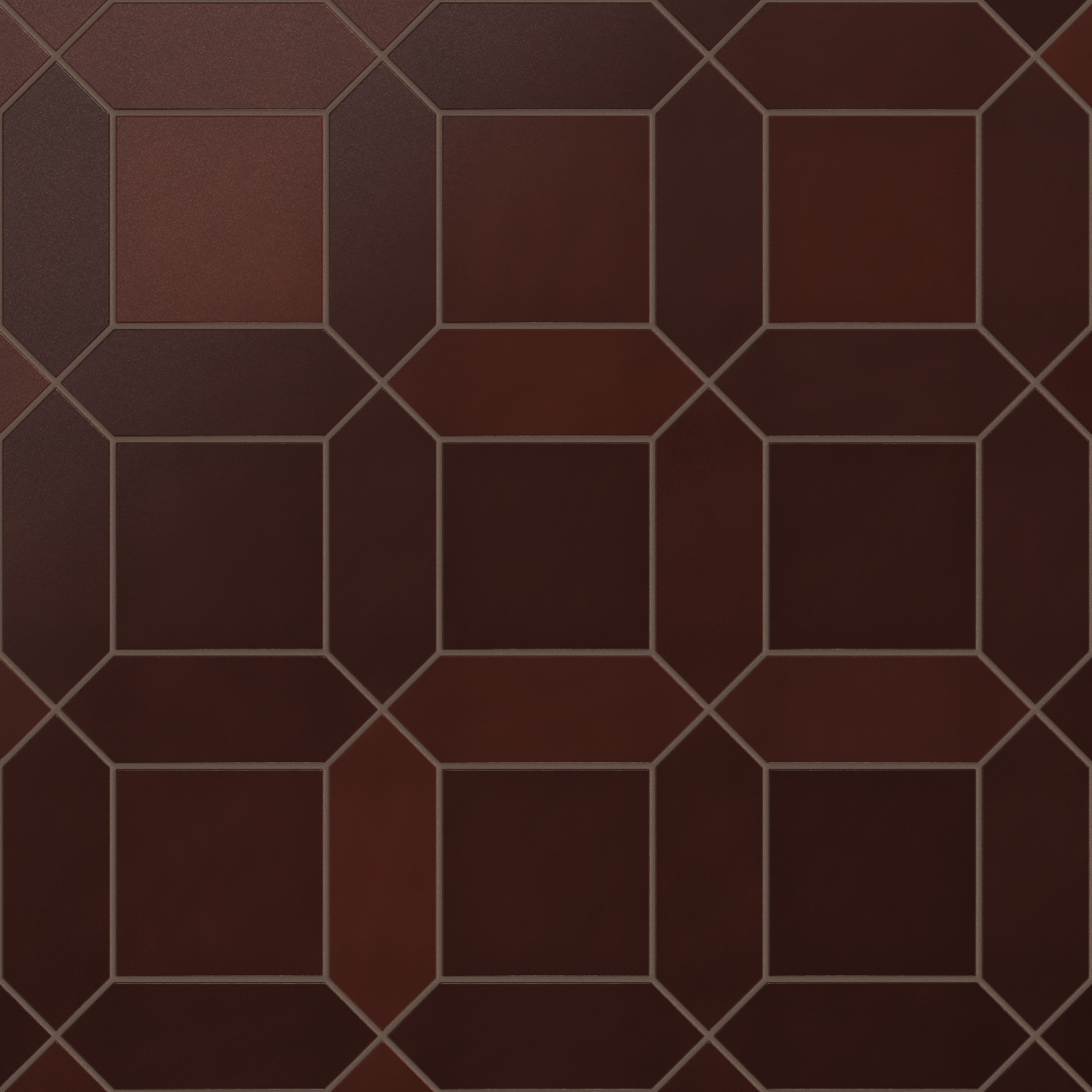 Atrium Original Ceramic Tile in Redwood