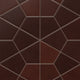 Hexite Original Ceramic Tile in Redwood