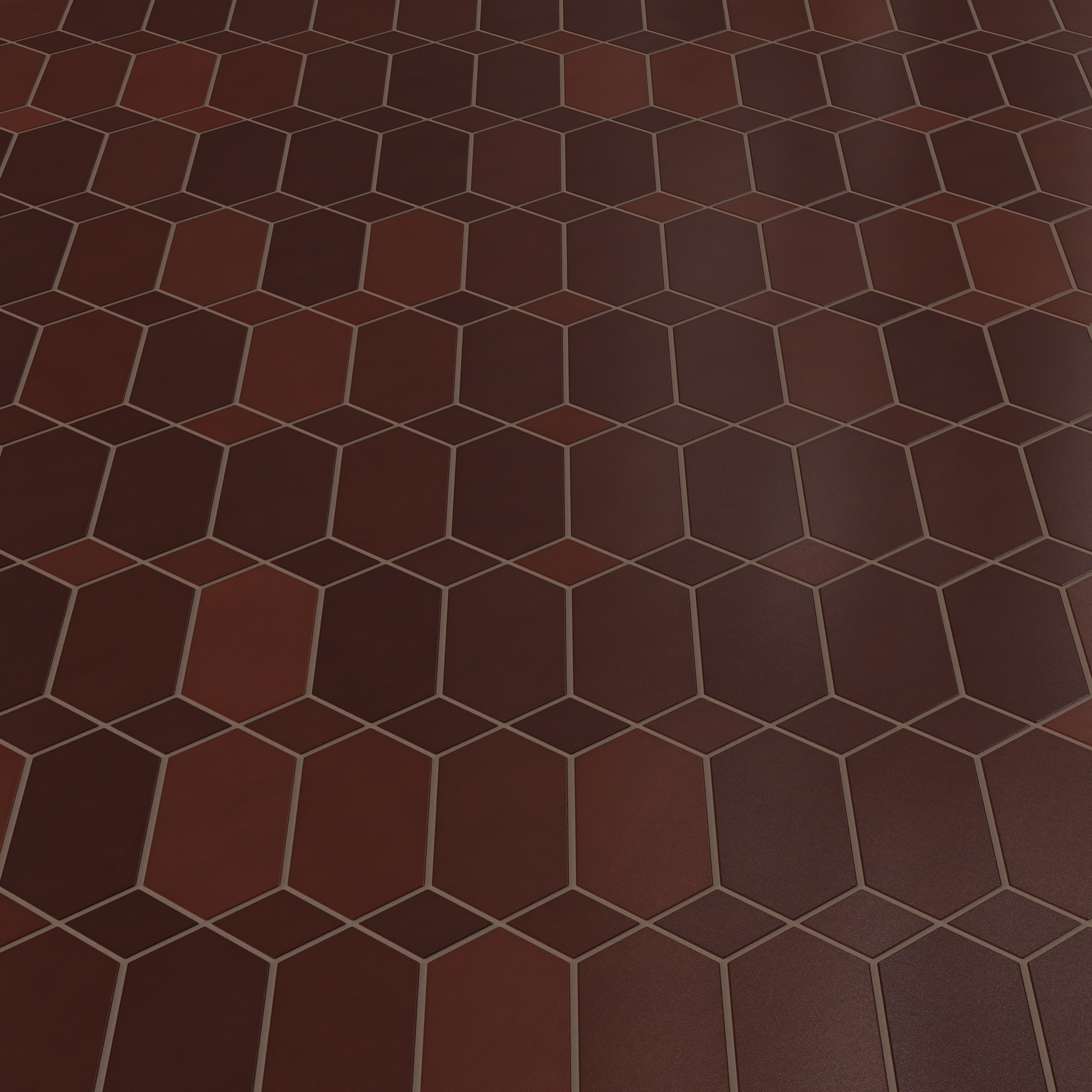 Mission Original Ceramic Tile in Redwood