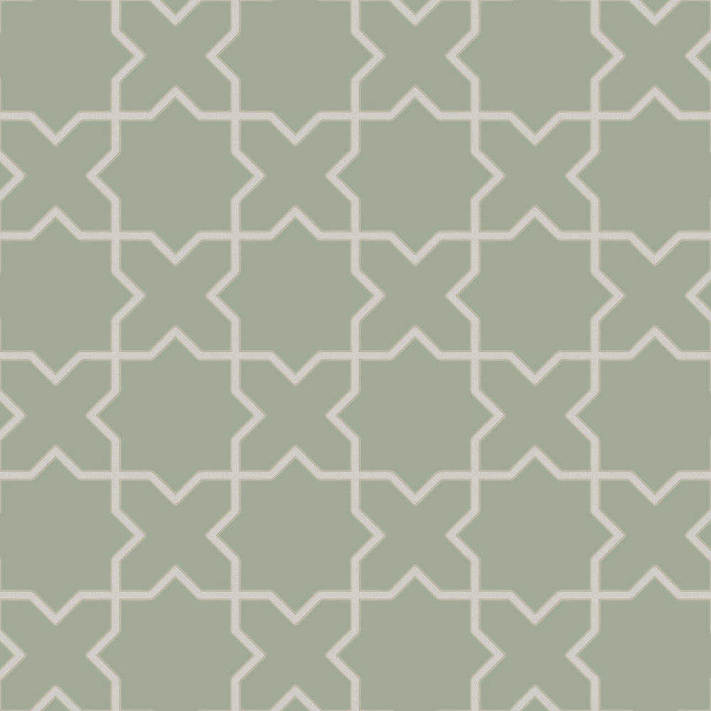 Rosemary Mini Star & Cross Matte Original Ceramic Tile