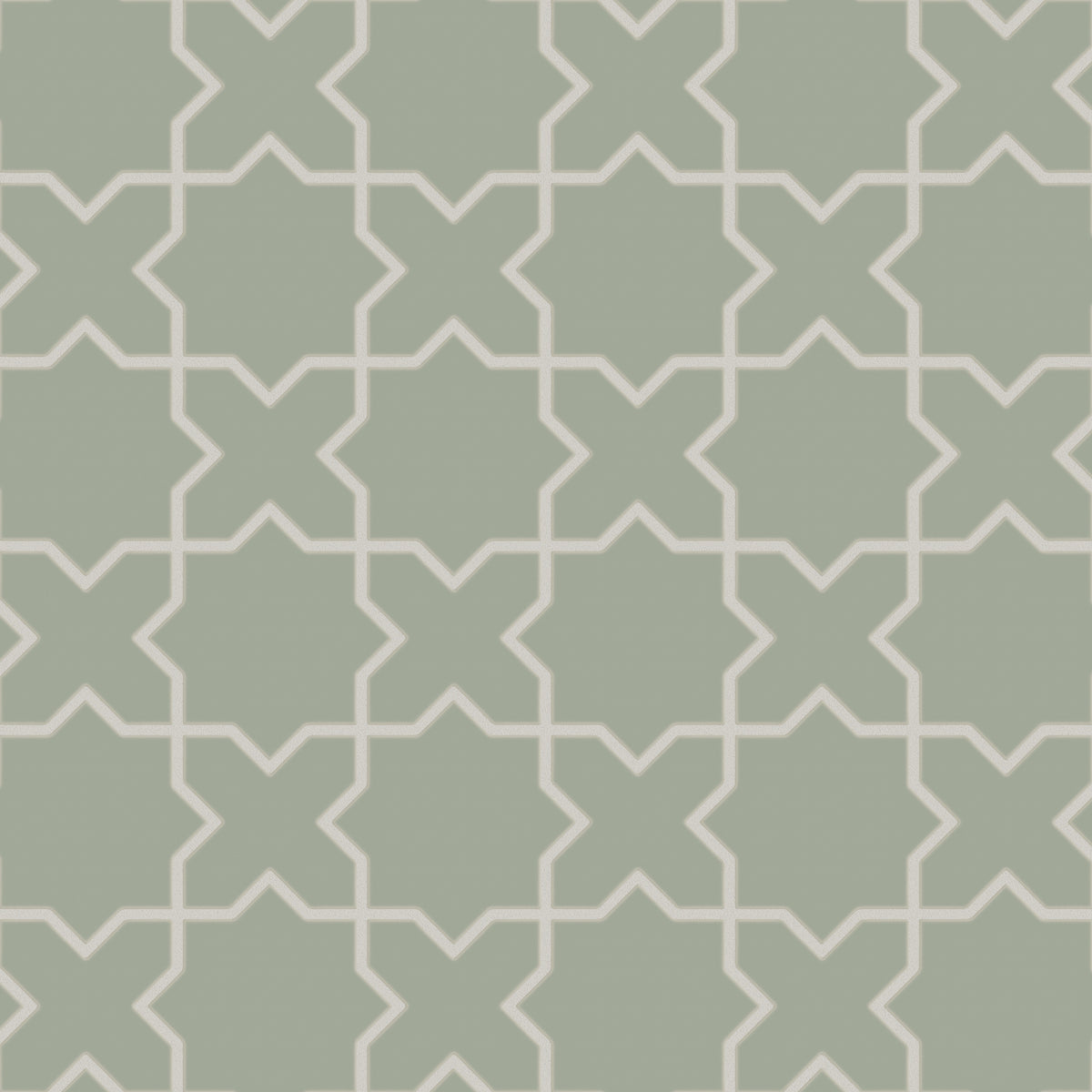 Rosemary Mini Star & Cross Matte Original Ceramic Tile