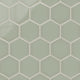 6" Hexagon Original Ceramic Tile in Rosemary Gloss
